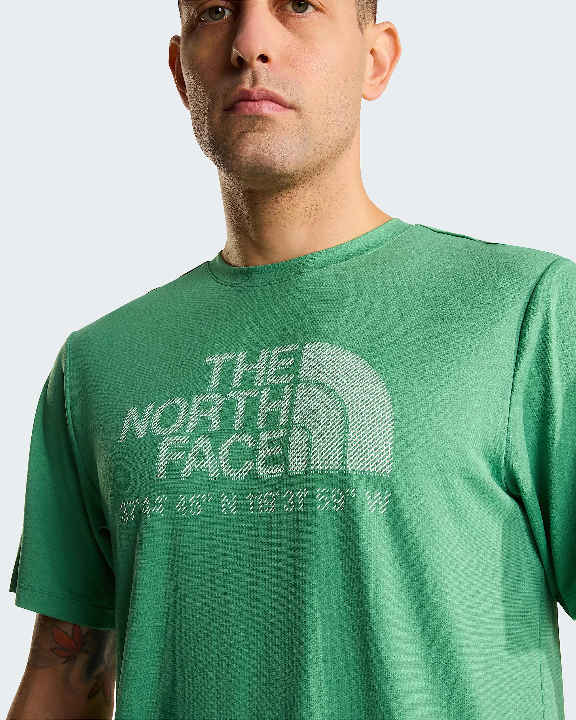 Mens 247 Logo Graphic TShirt TNF ALT4