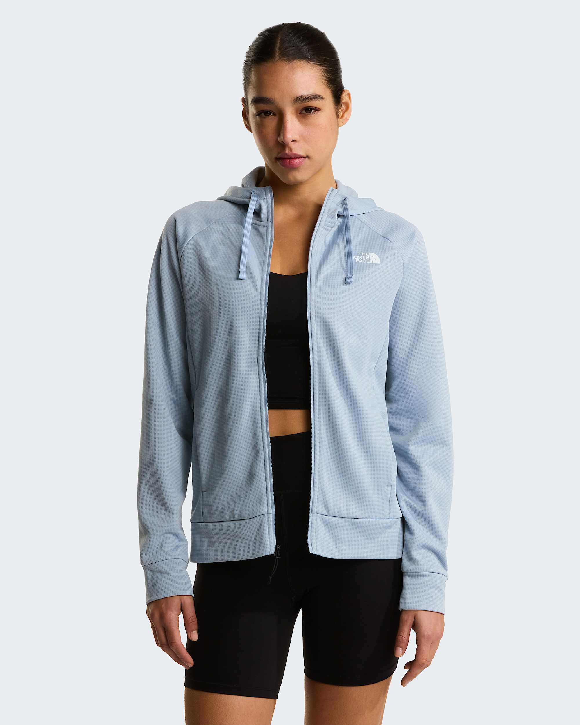 Womens Reaxion 20 FullZip Hoodie TNF alt4