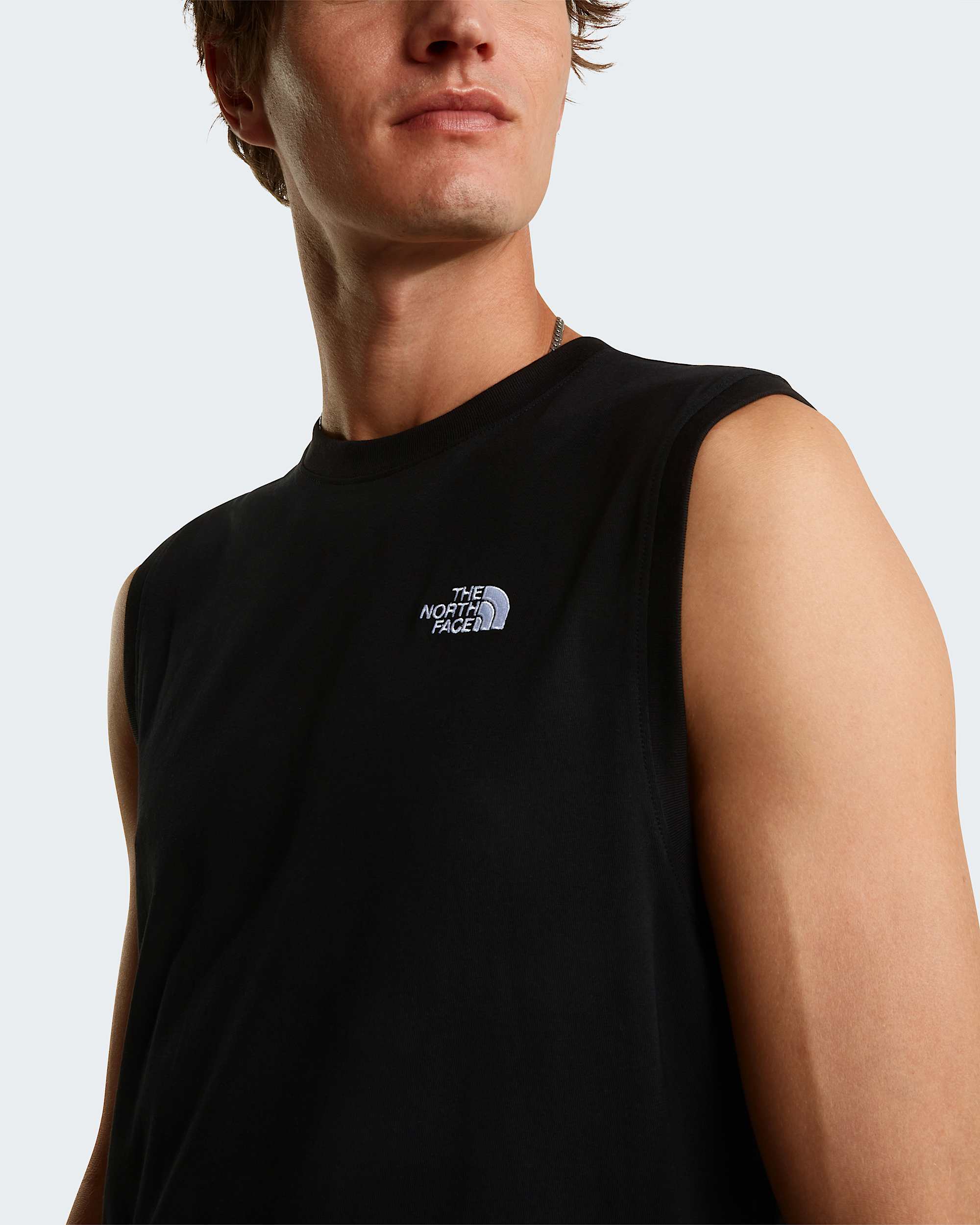 Camiseta sin mangas Simple Dome Evolution para hombre TNF ALT4