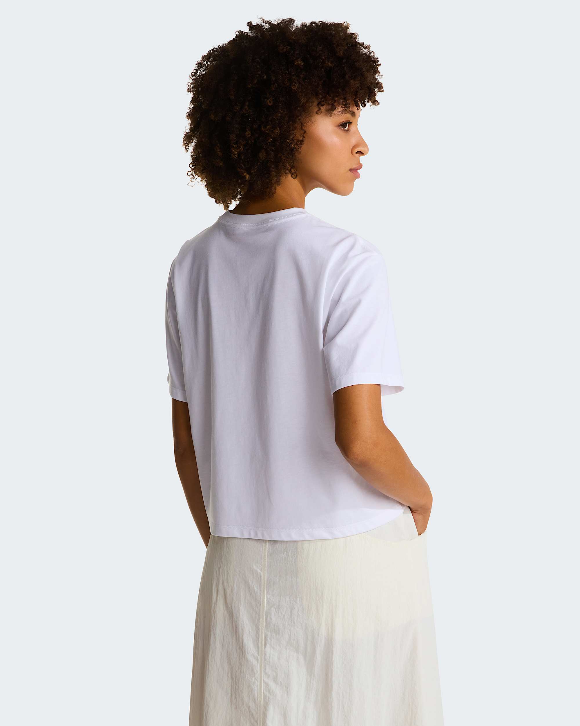 Zkrcen triko Evolution Simple Dome Relaxed pro dmy TNF TNF White ALT3