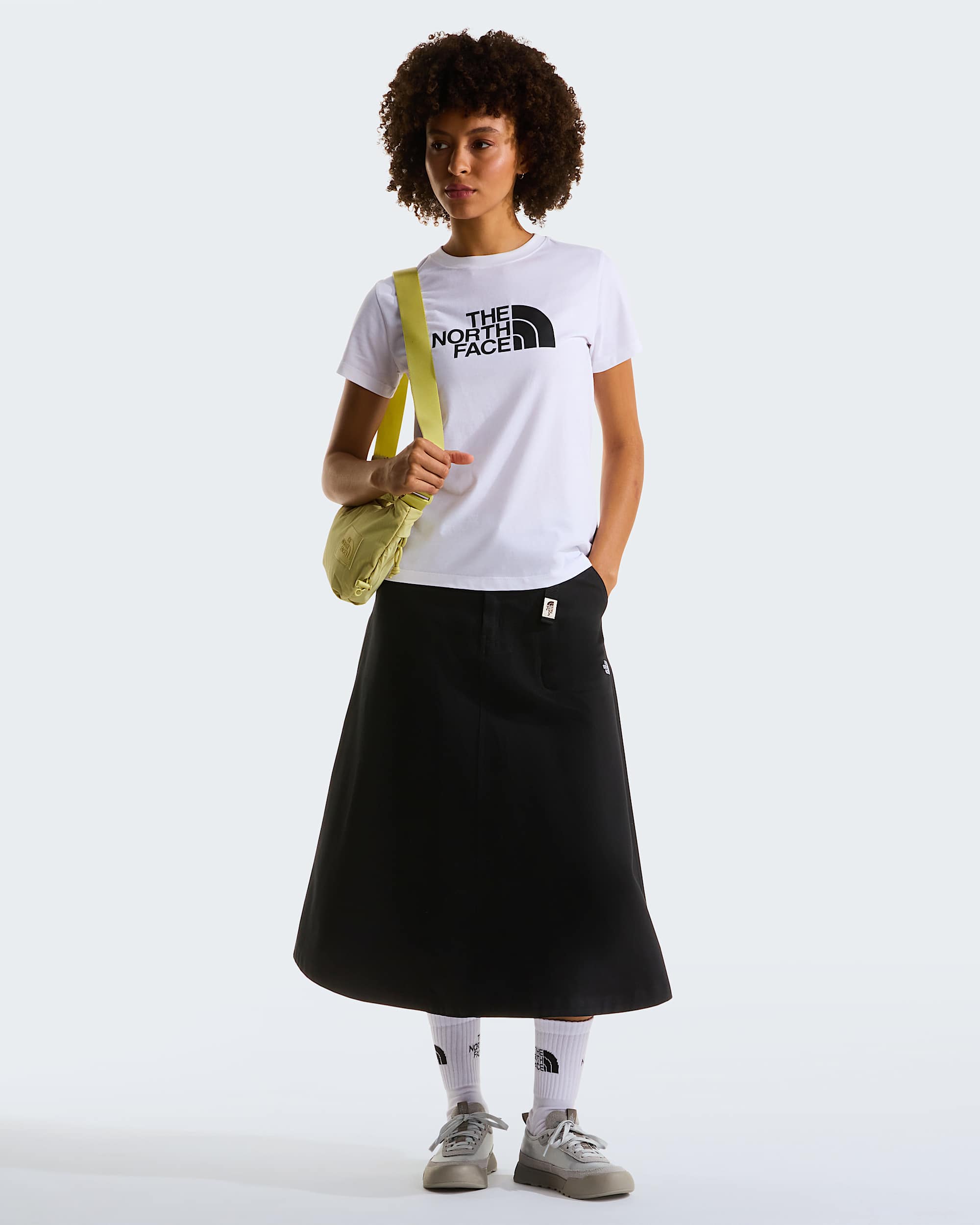 Evolution Half Dome schmal geschnittenes TShirt fr Damen TNF ALT1