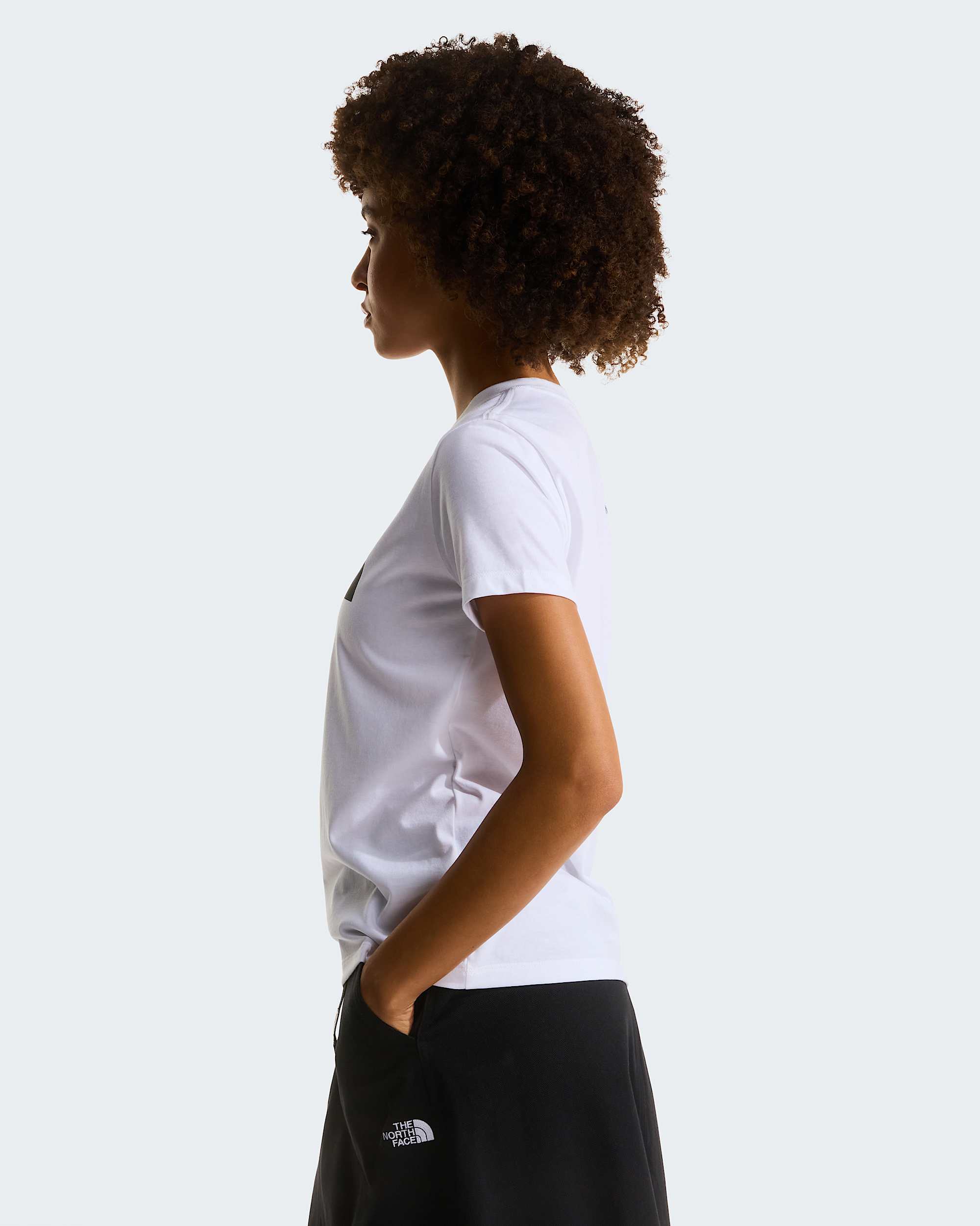 Evolution Half Dome schmal geschnittenes TShirt fr Damen TNF ALT2