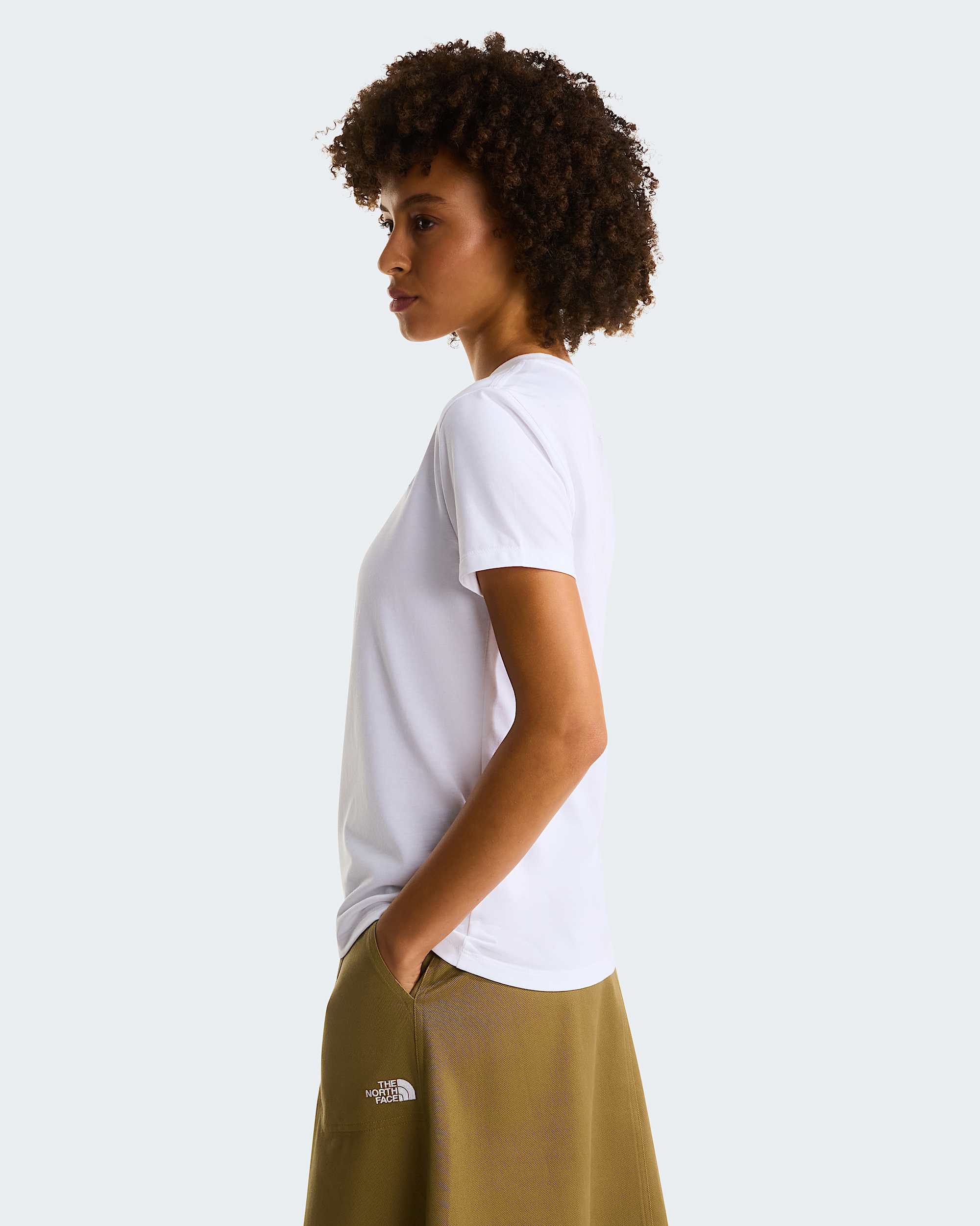 Camiseta entallada Simple Dome Evolution para mujer TNF alt2