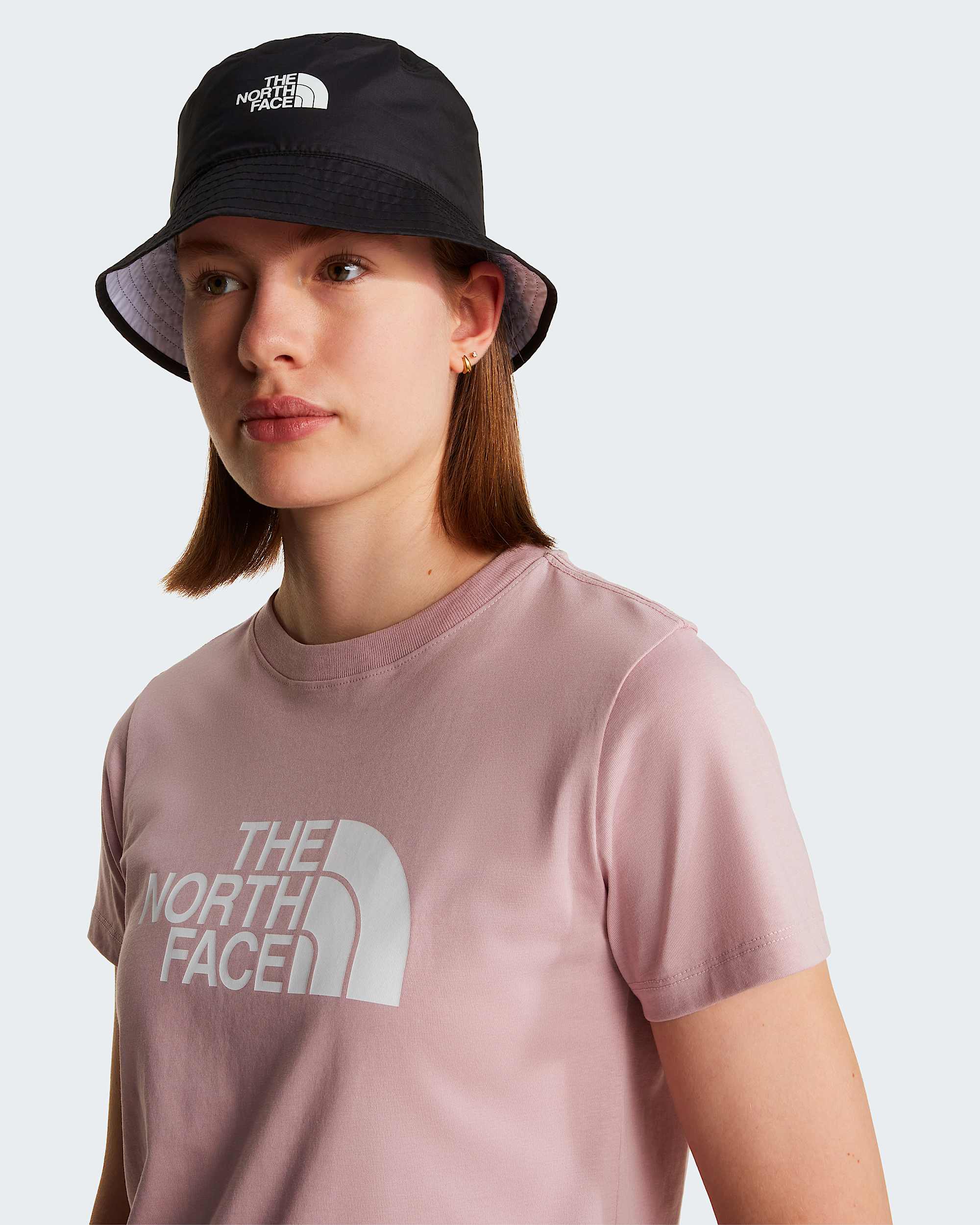 Evolution Half Dome schmal geschnittenes TShirt fr Damen TNF ALT4