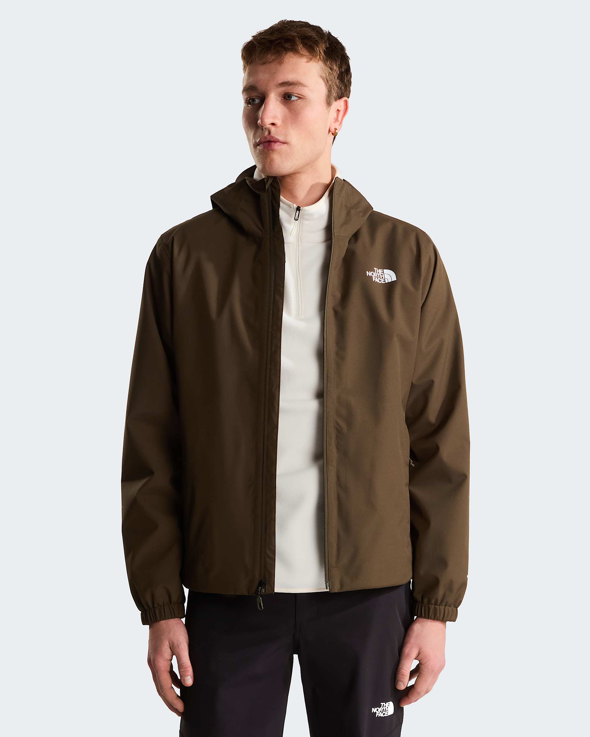 Mens Quest DryVent Jacket TNF New Taupe Green ALT4
