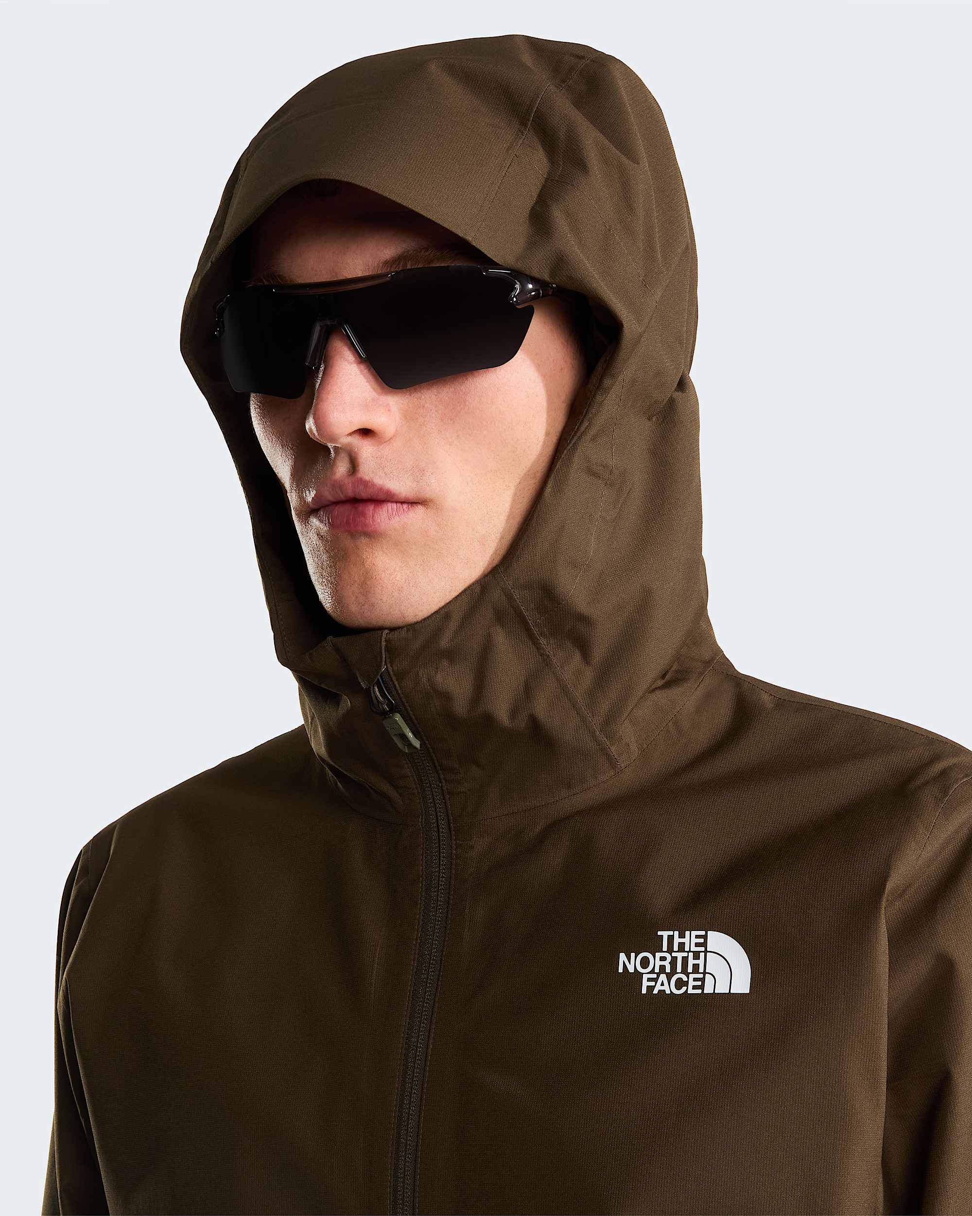 Mens Quest DryVent Jacket TNF New Taupe Green ALT5