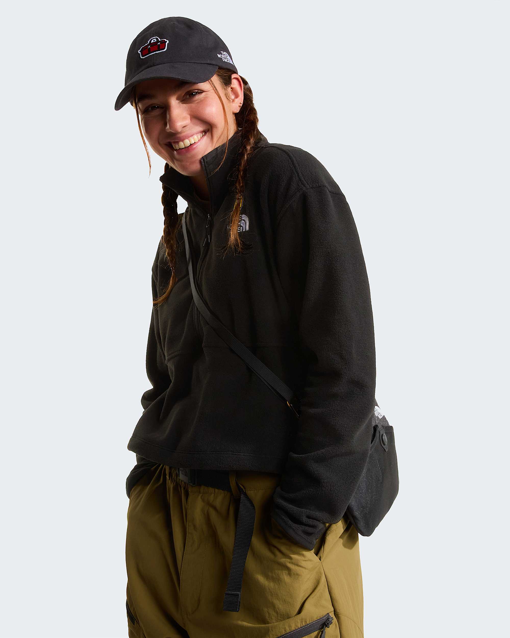 Polaire courte Glacier 60e anniversaire pour femme TNF TNF Black ALT6