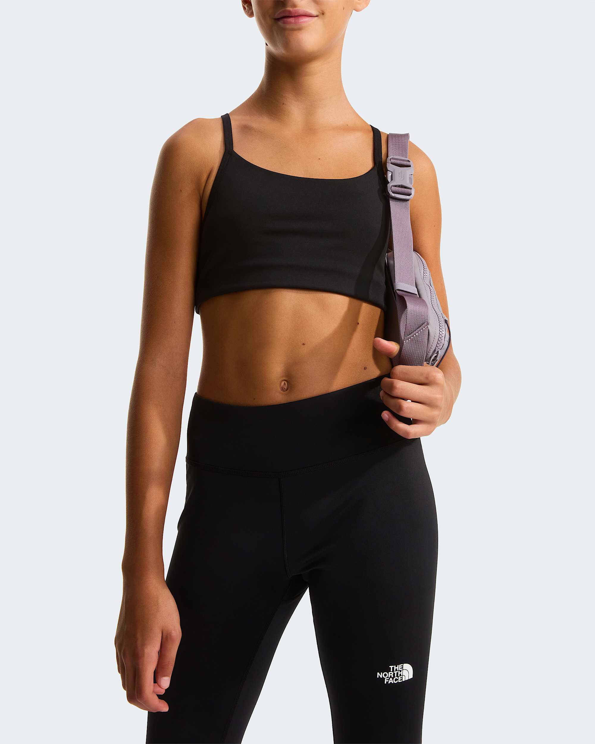 Reggiseno sportivo Flex da ragazza TNF ALT4
