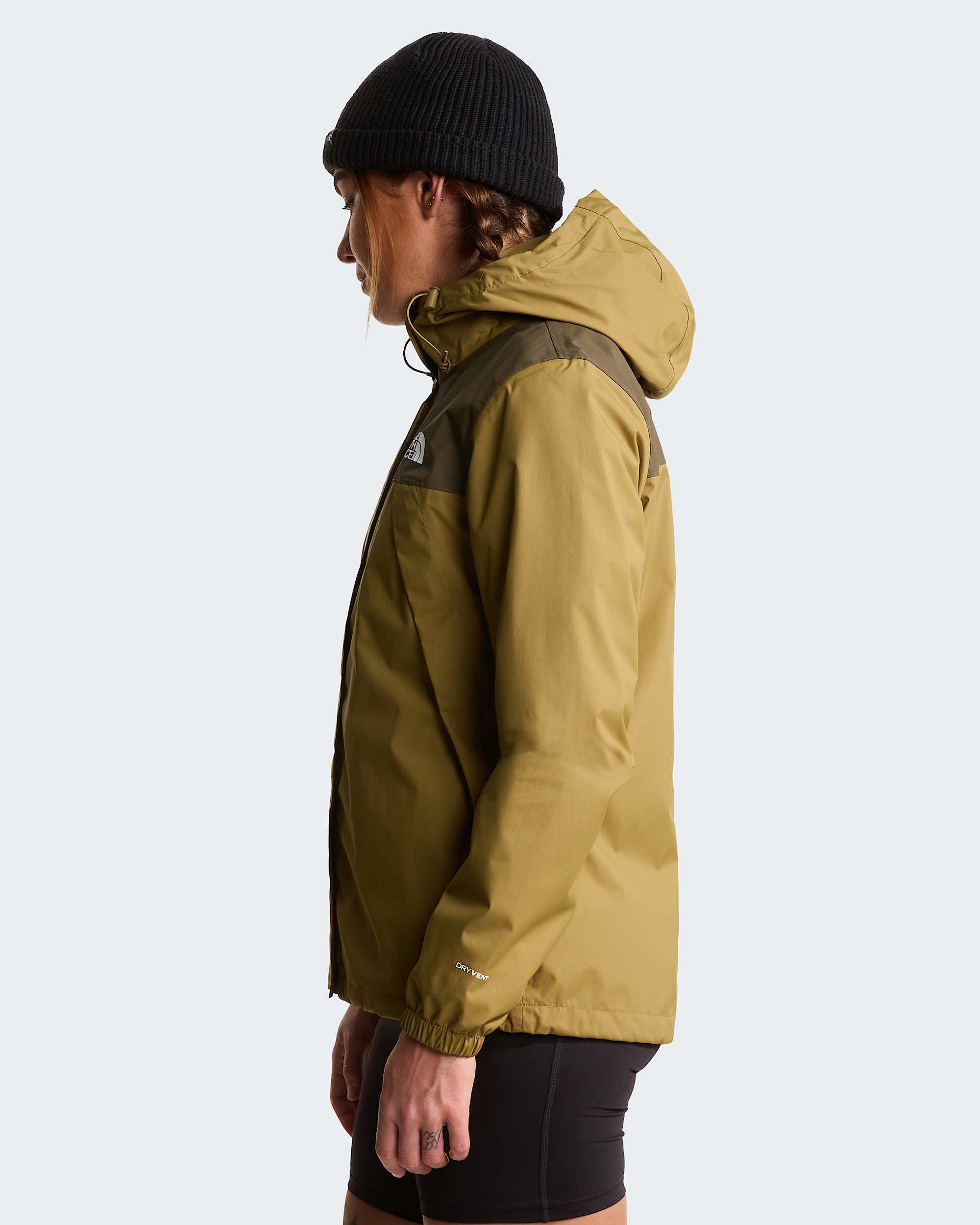 Giacca Antora Rain da donna TNF CedarNew Taupe Green ALT2