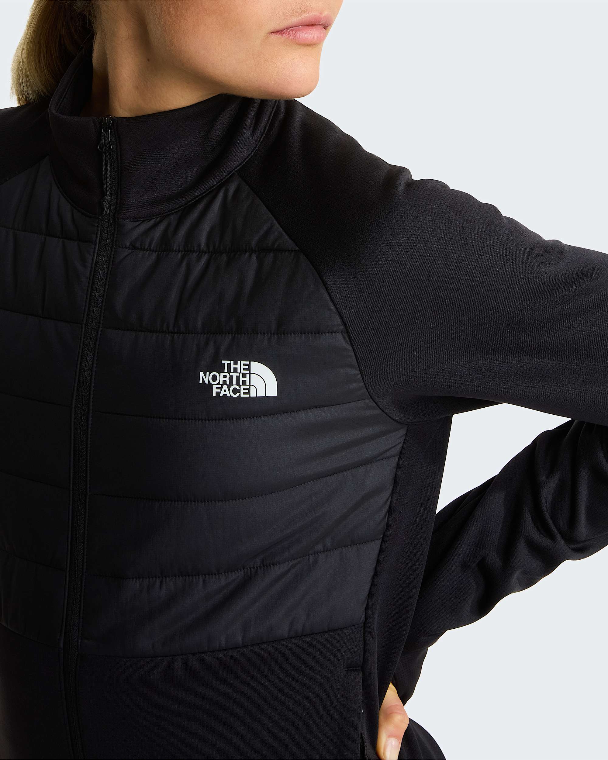 Womens Reaxion 20 Hybrid FullZip Jacket TNF ALT5