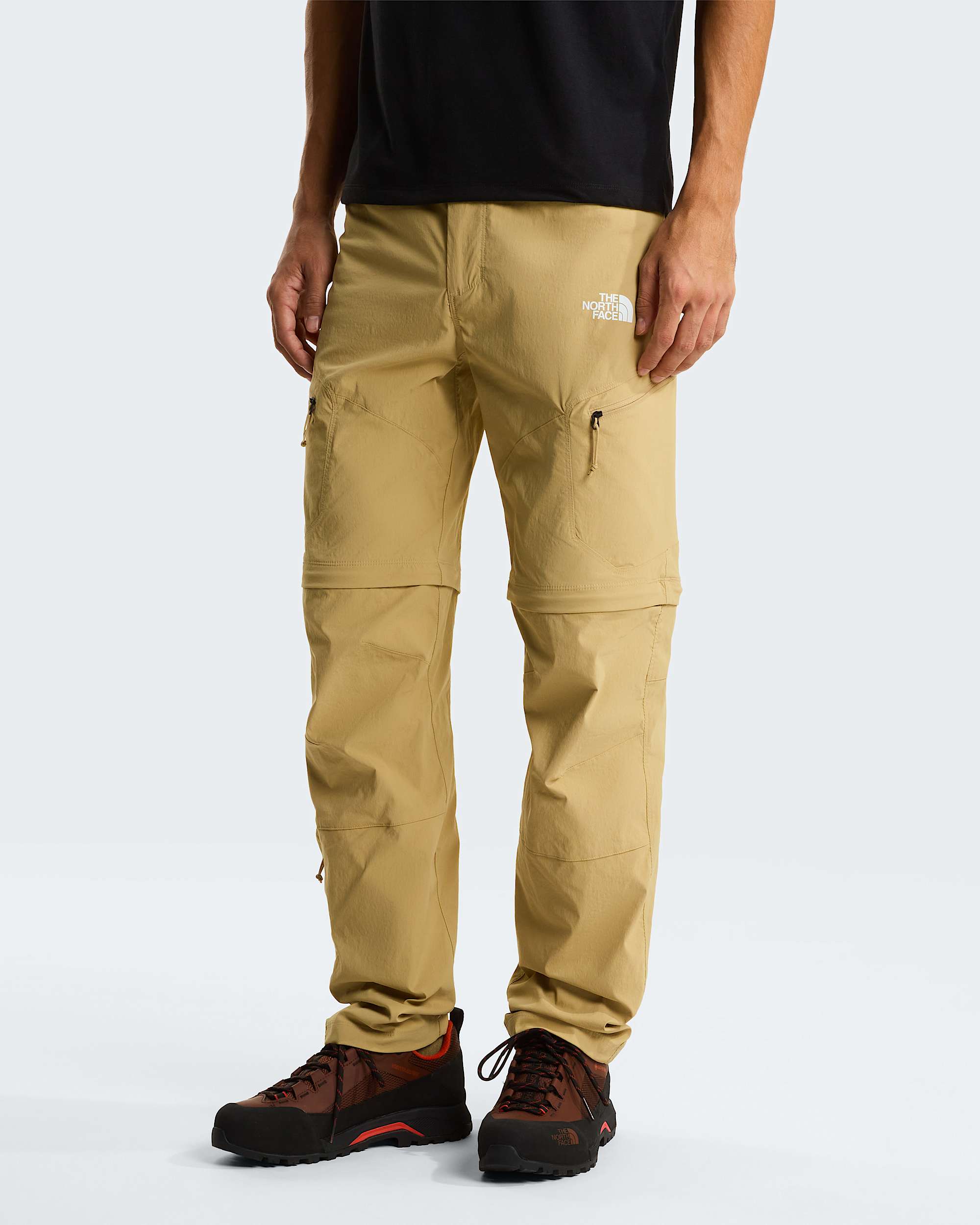 Mens Exploration Convertible Regular Tapered Trousers TNF HERO