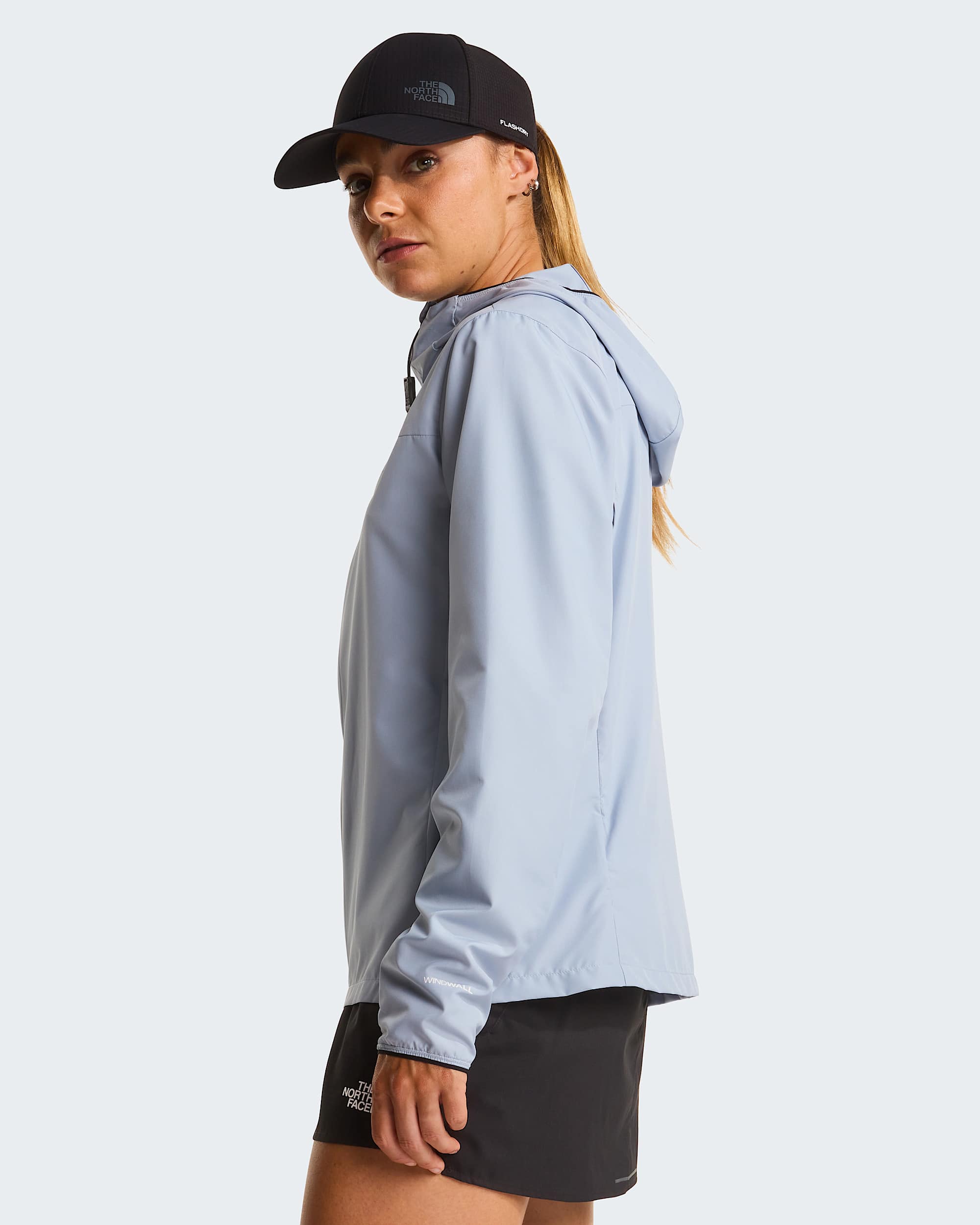 Womens Fontanales Wind Jacket TNF ALT2
