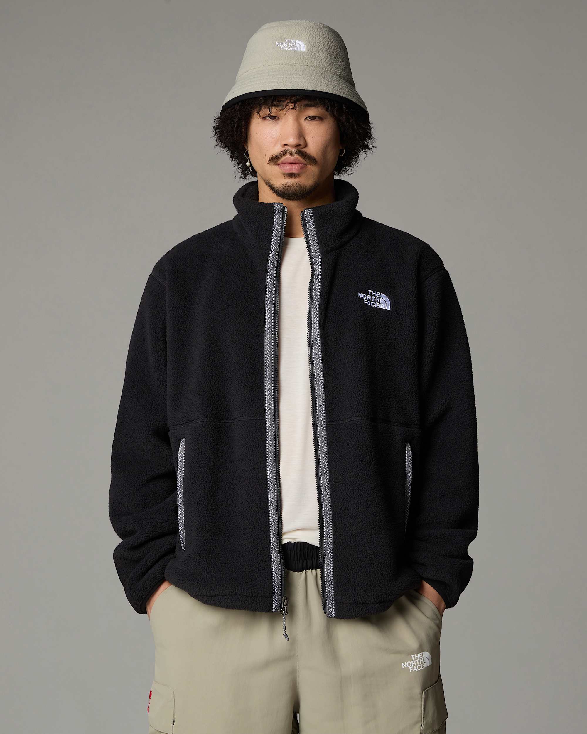 Mens TNF Fleeski FullZip Fleece TNF ALT3