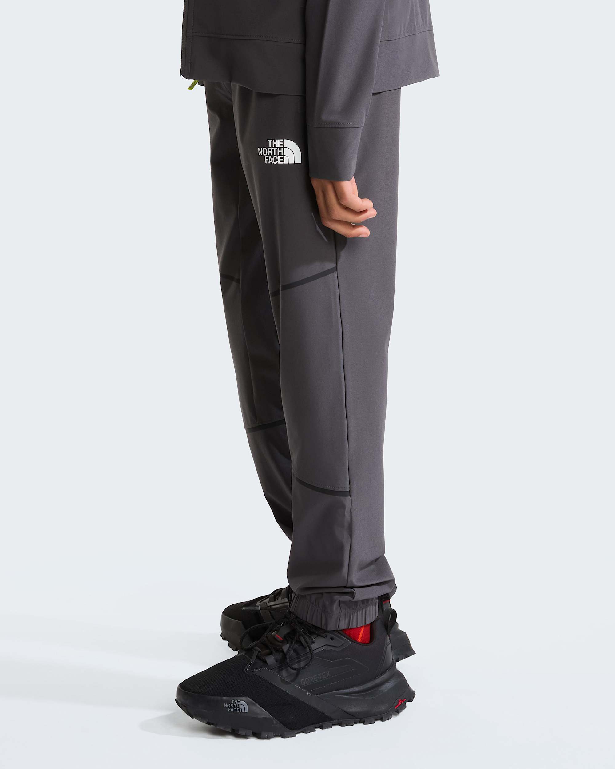 Tkan kalhoty Mountain Athletics pro mlad TNF Anthracite Grey ALT2