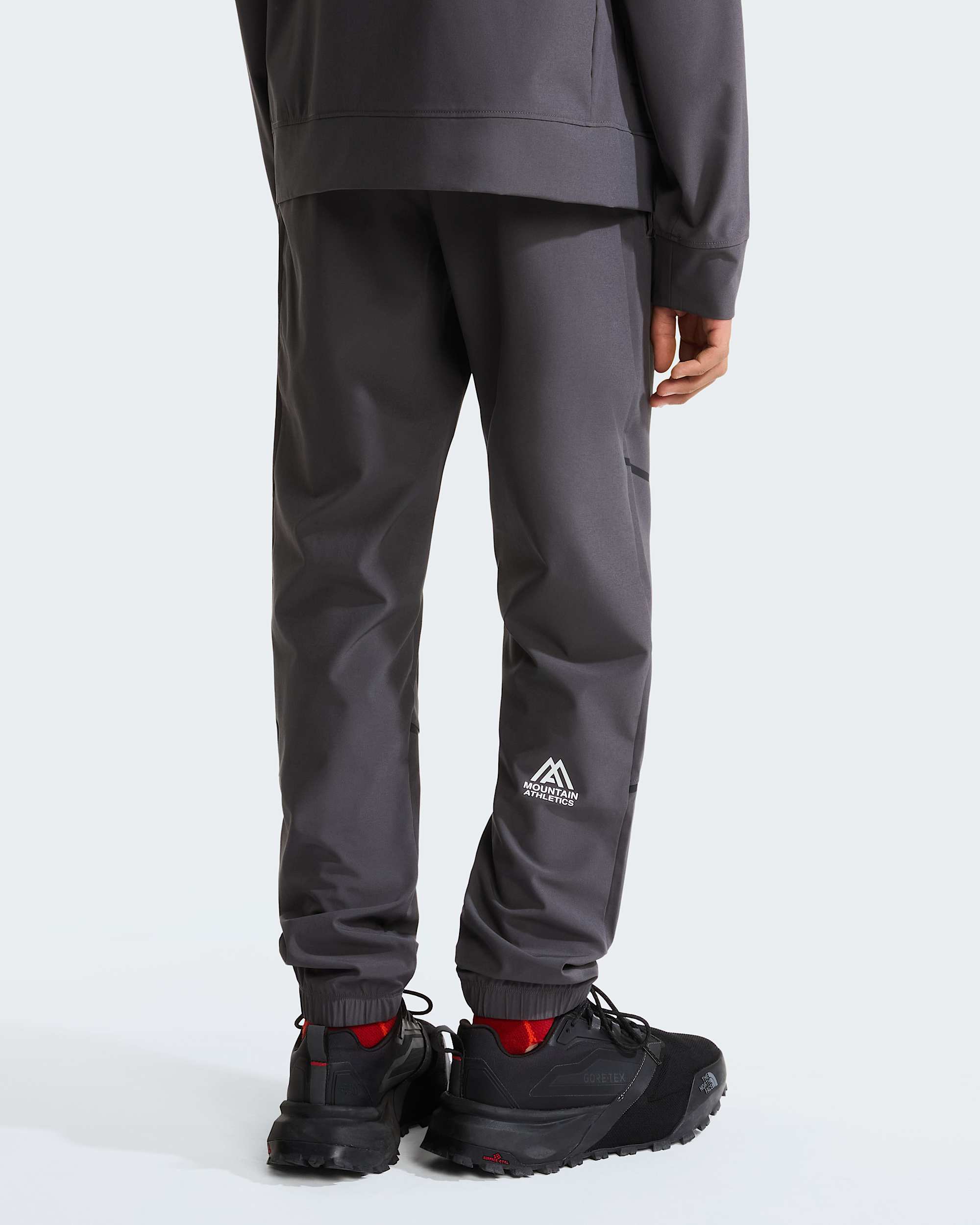 Tkan kalhoty Mountain Athletics pro mlad TNF Anthracite Grey ALT3
