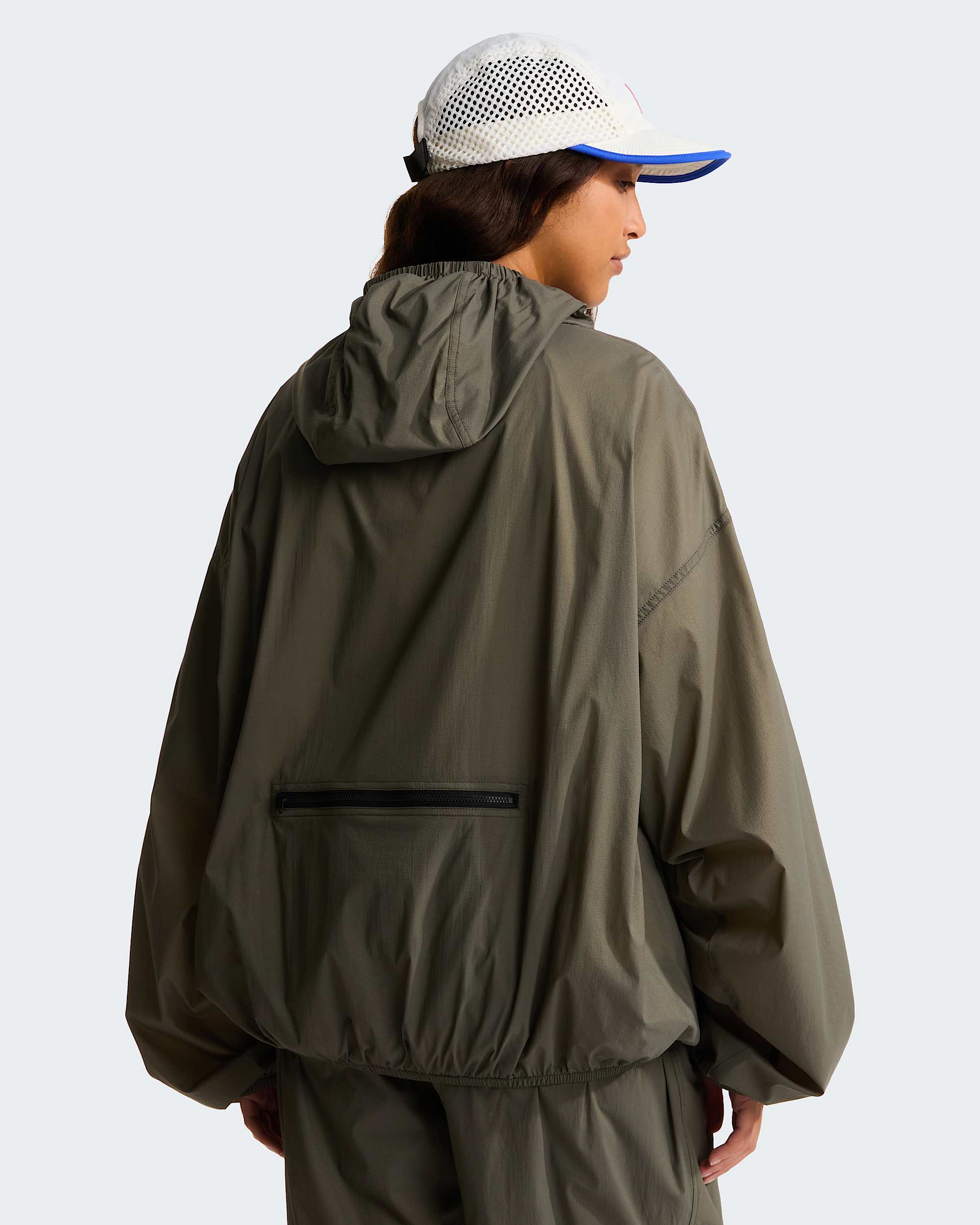 Unisex Red Box Packable Hooded Wind Jacket TNF alt15
