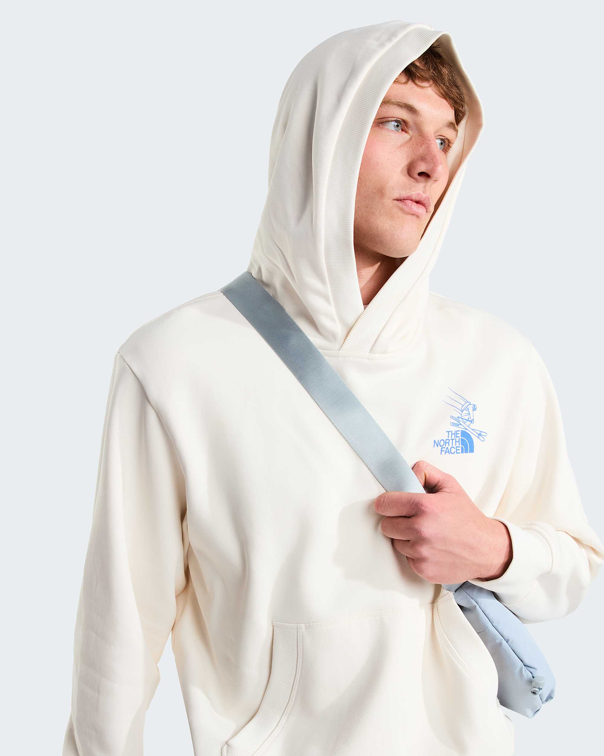 Unisex Mountain Celebration Relaxed Graphic Hoodie TNF alt9