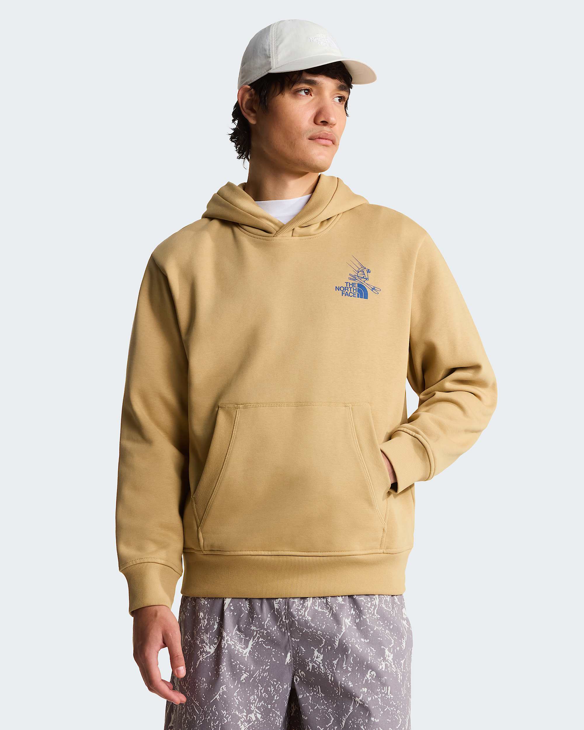 Unisex Mountain Celebration Relaxed Graphic Hoodie TNF ALT3