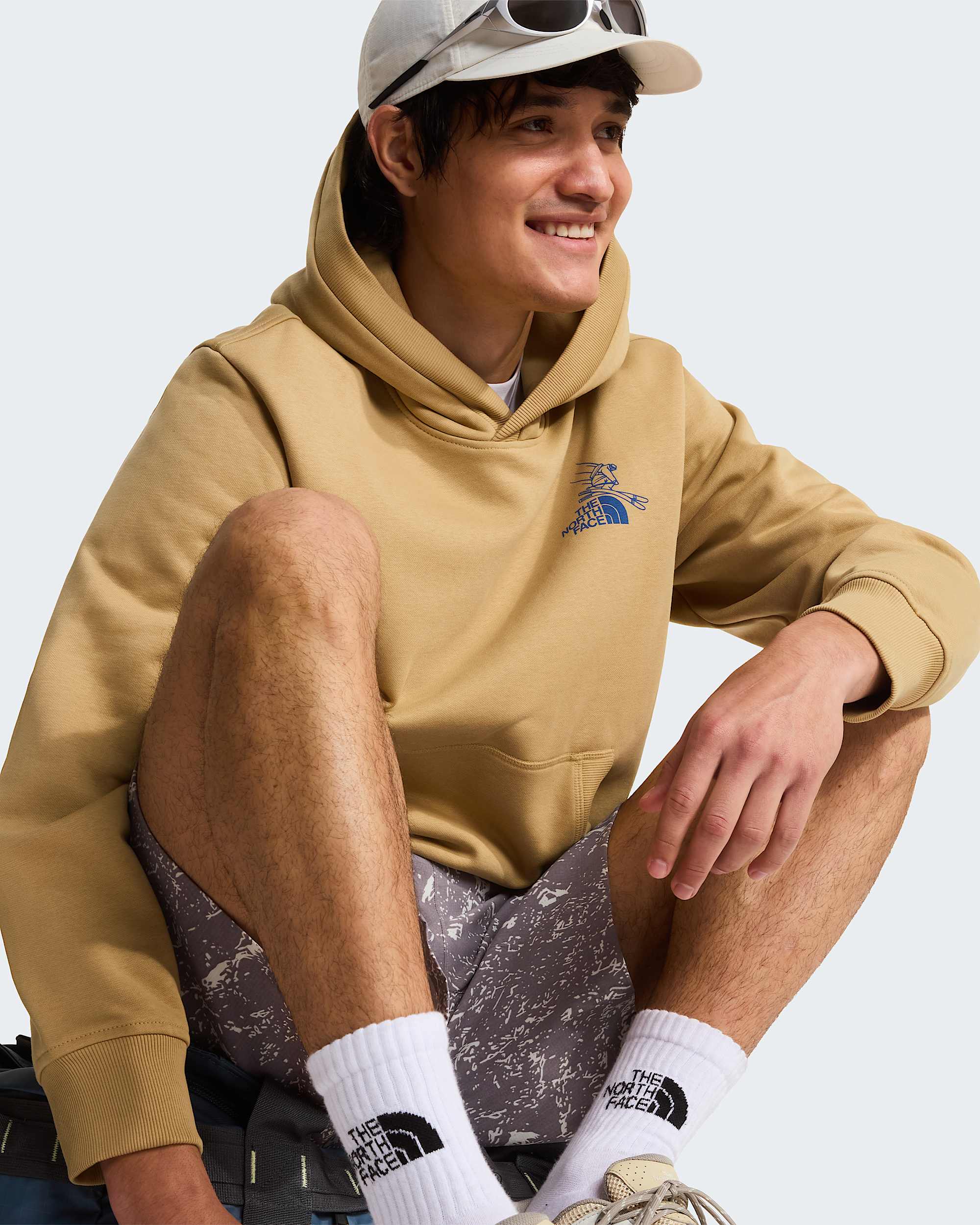 Unisex Mountain Celebration Relaxed Graphic Hoodie TNF ALT9