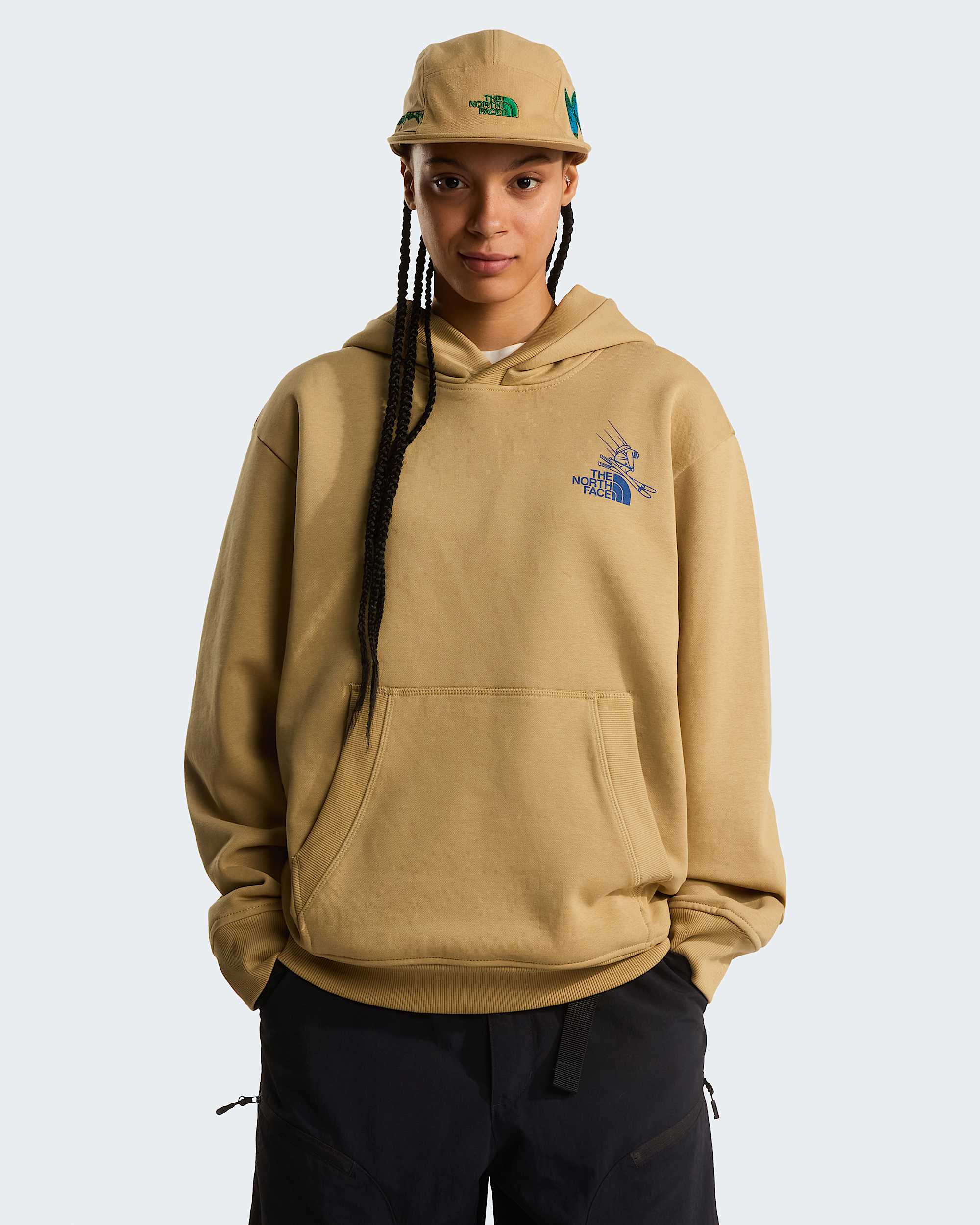 Unisex Mountain Celebration Relaxed Graphic Hoodie TNF ALT11