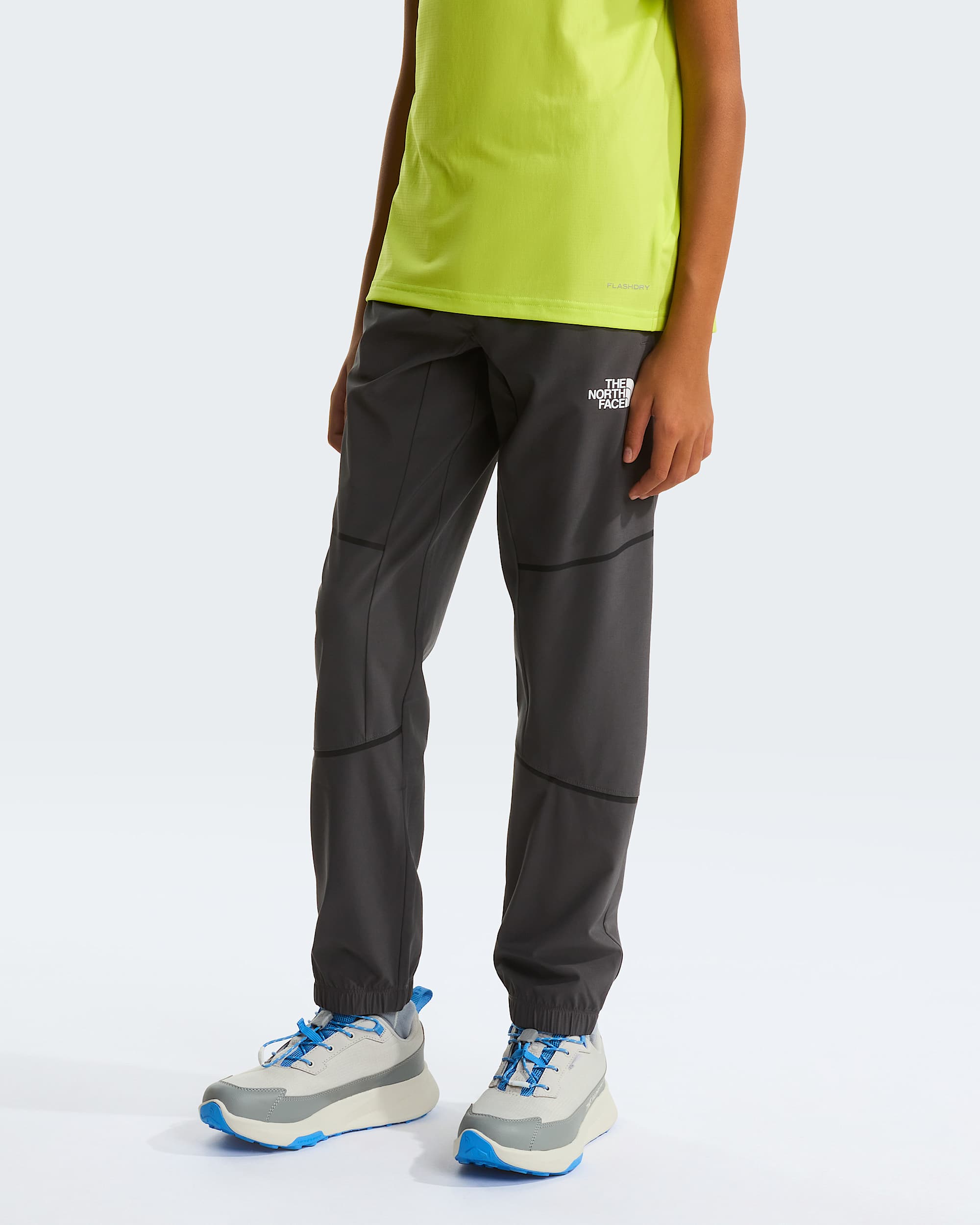 Tkan kalhoty Mountain Athletics pro mlad TNF Anthracite Grey ALT7