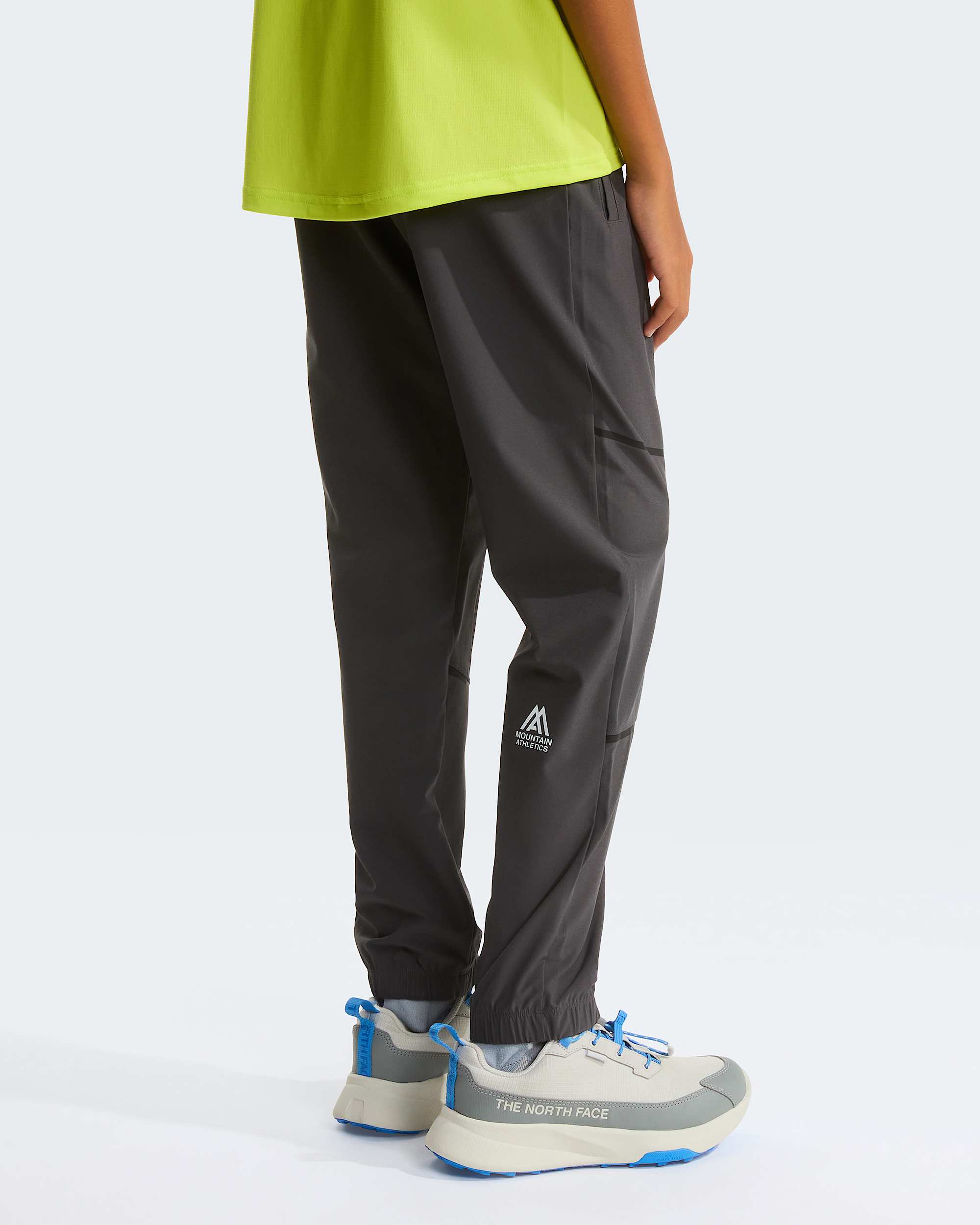Tkan kalhoty Mountain Athletics pro mlad TNF Anthracite Grey ALT10