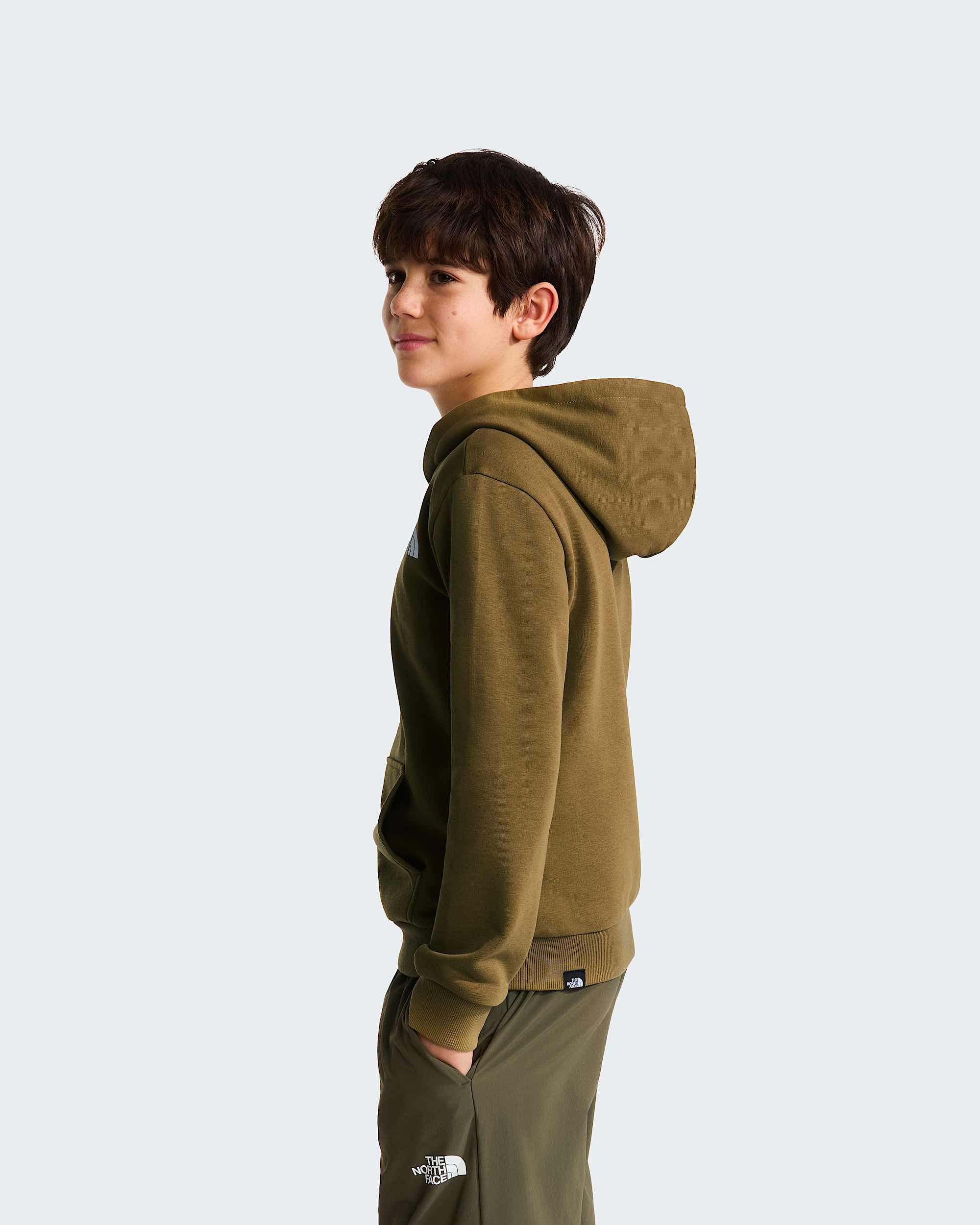 Teens Simple Dome Light Regular Hoodie TNF ALT2