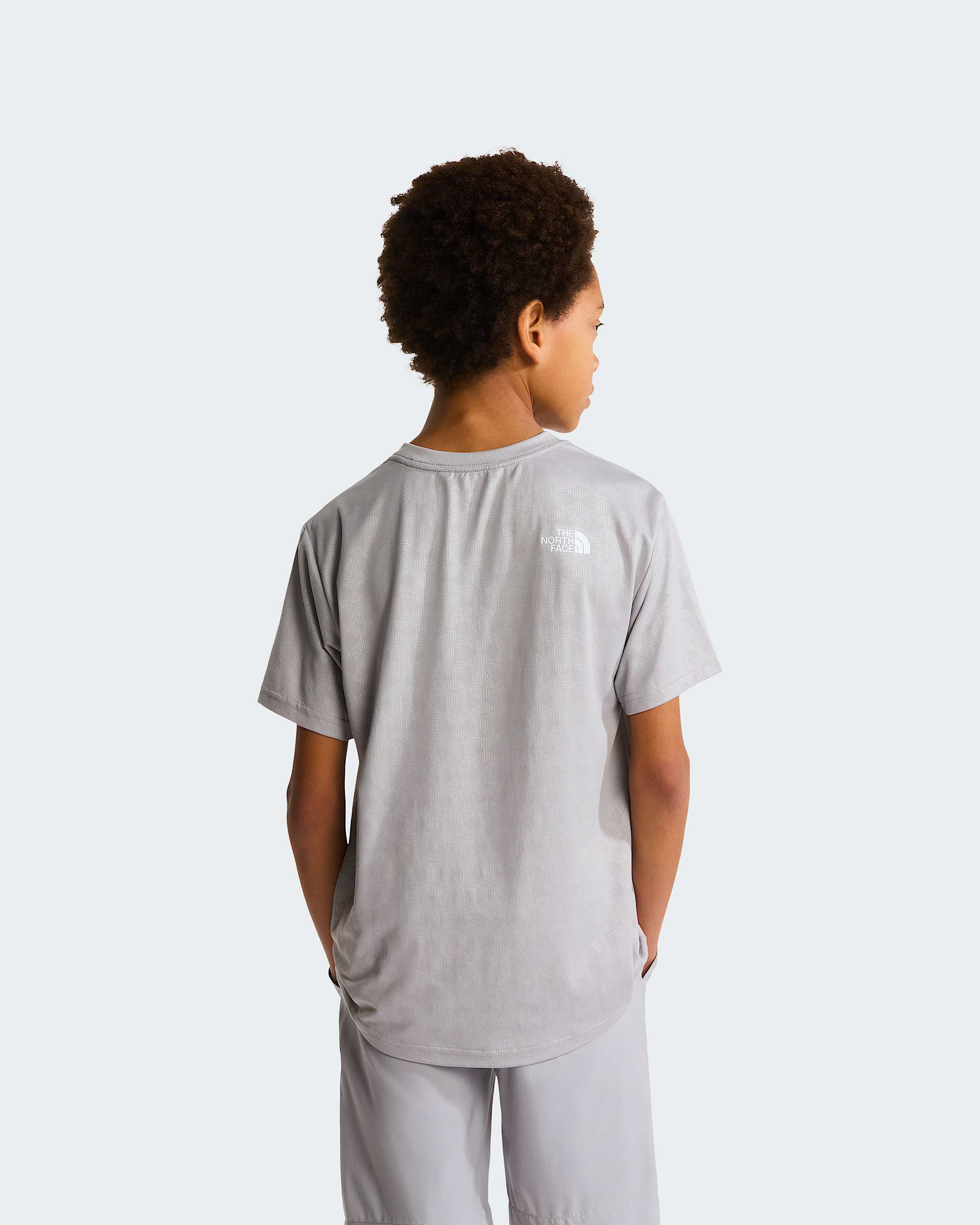 Teens 247 Pentadome Embossed TShirt TNF ALT3
