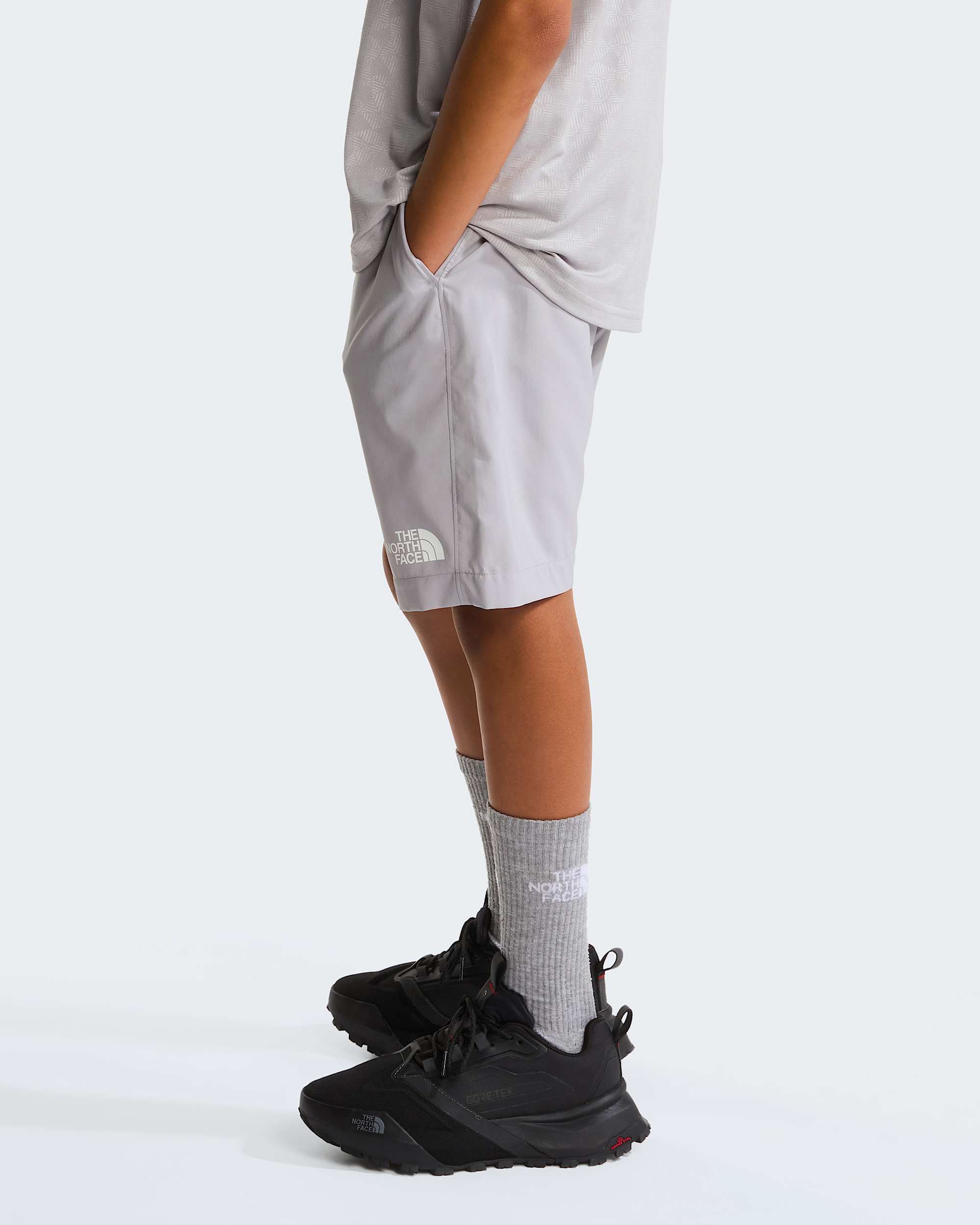 Teens 247 Pentadome Embossed Shorts TNF ALT2