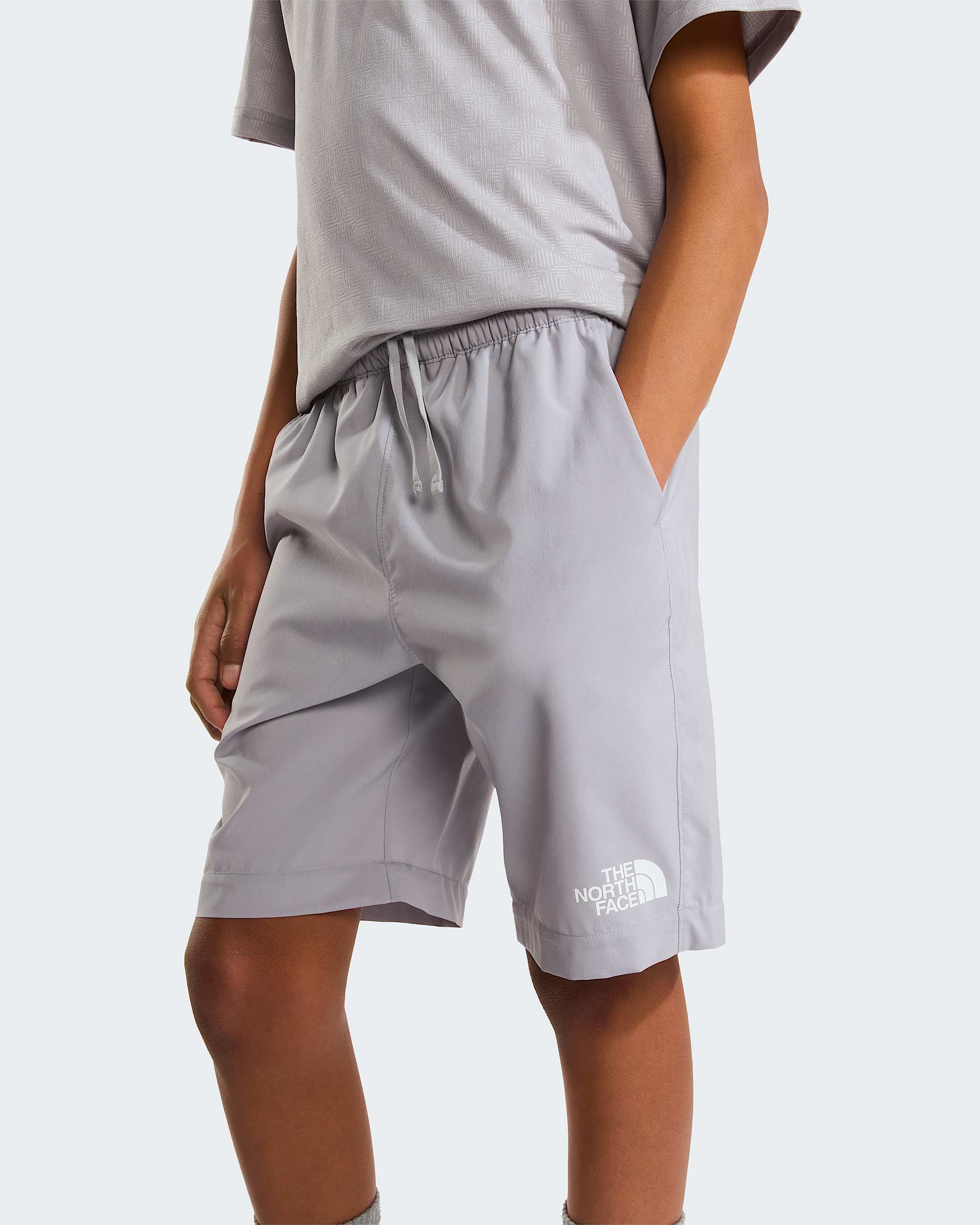 Teens 247 Pentadome Embossed Shorts TNF ALT4