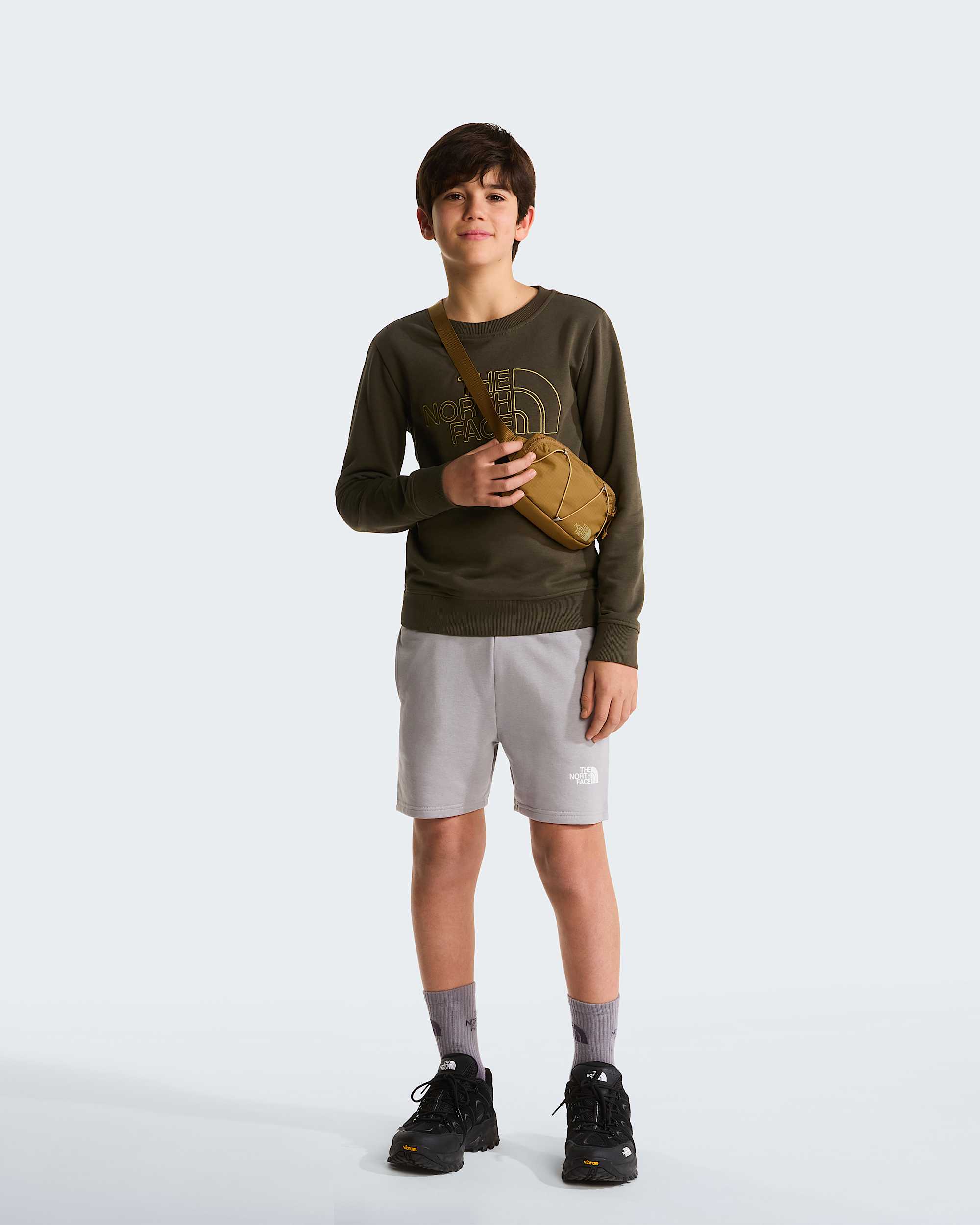 Short lger standard Simple Dome pour enfant TNF Meld Grey ALT1
