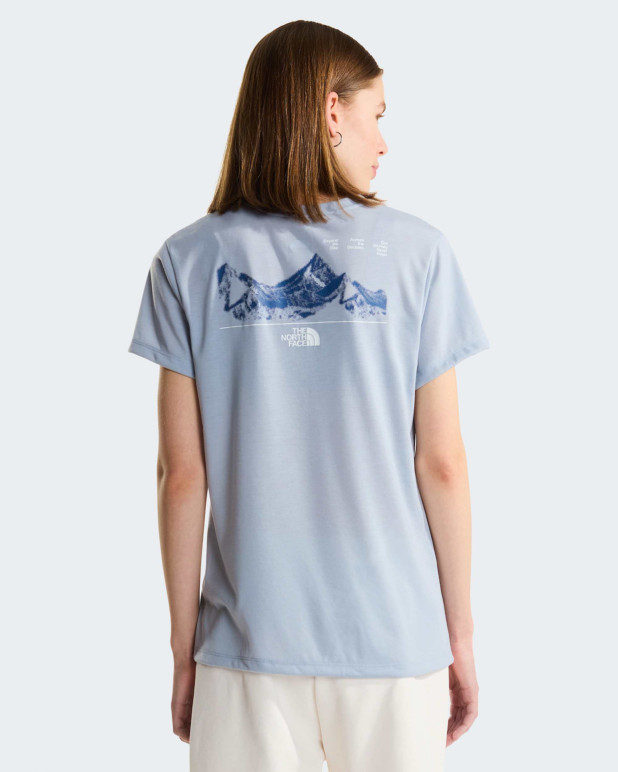 Womens Foundation Mountain TShirt TNF HERO