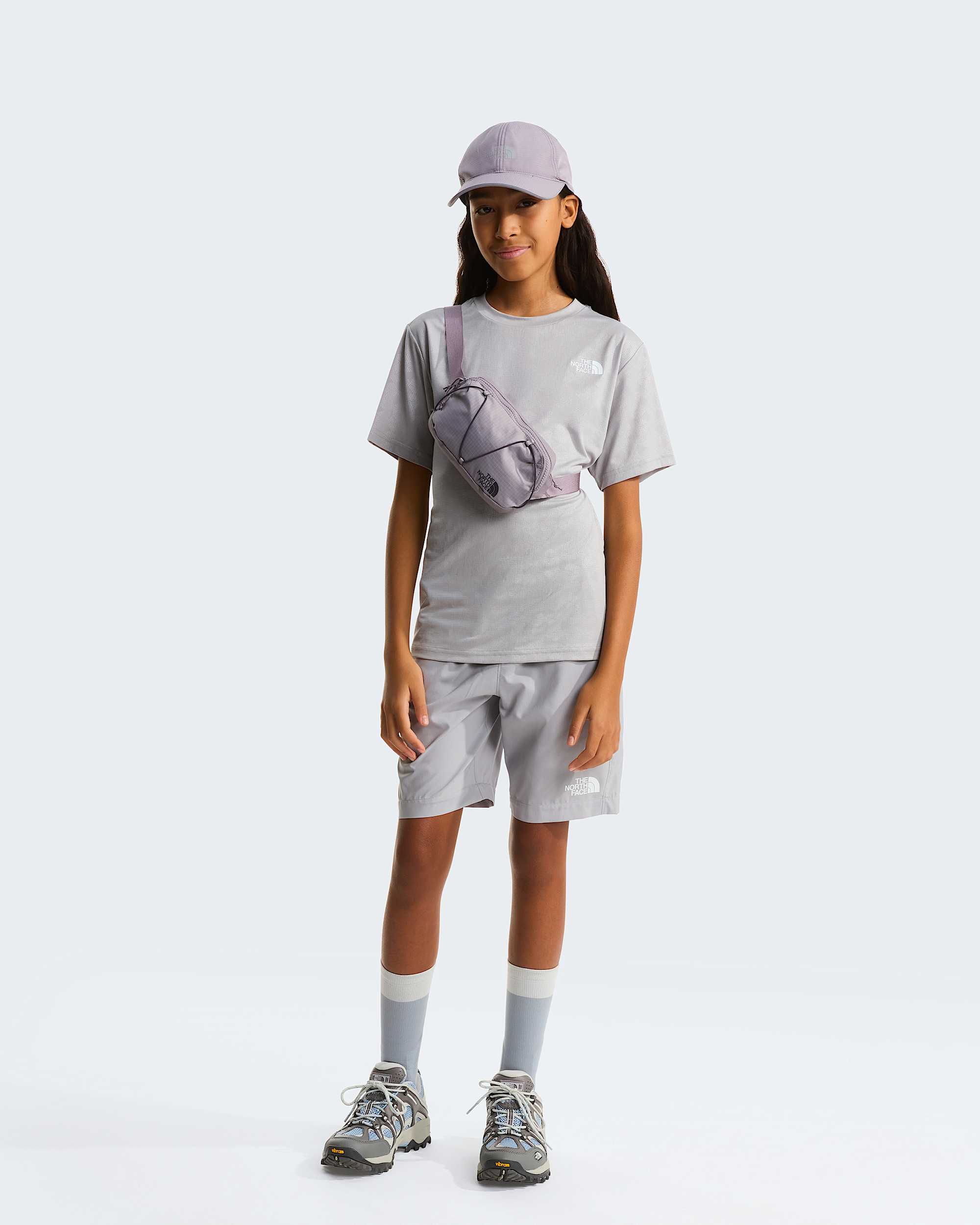Teens 247 Pentadome Embossed TShirt TNF ALT7