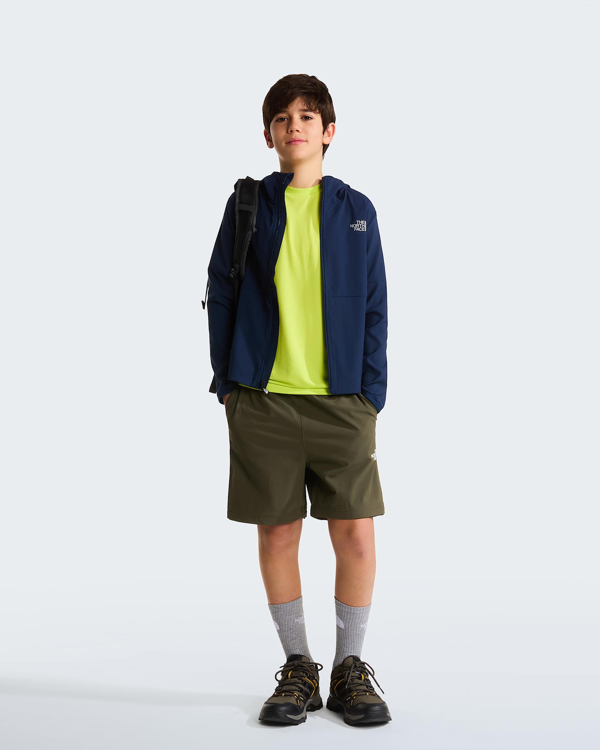 Teens Lightweight Convertible Hiking Trousers TNF ALT1