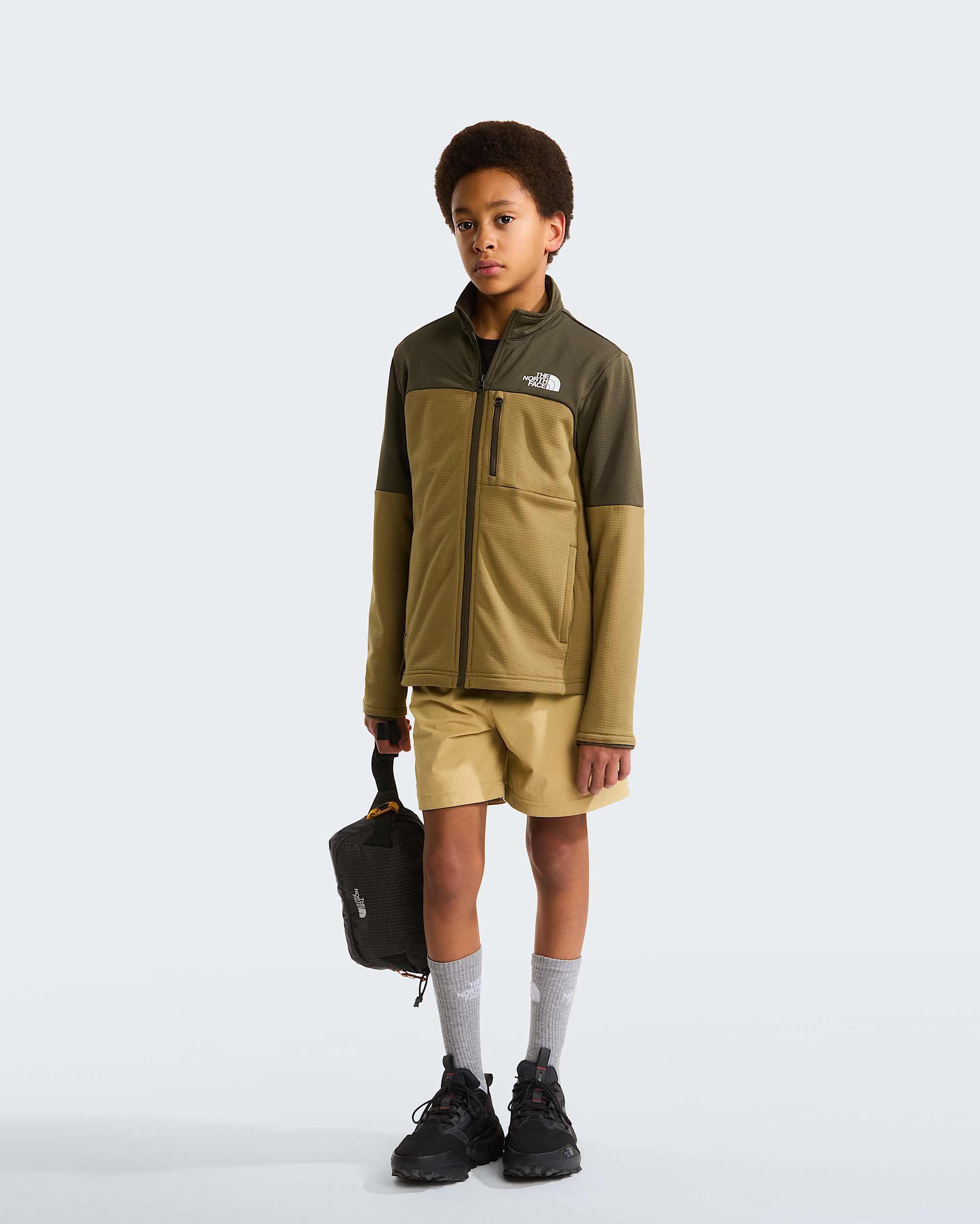 Teens Lightweight Convertible Hiking Trousers TNF ALT1