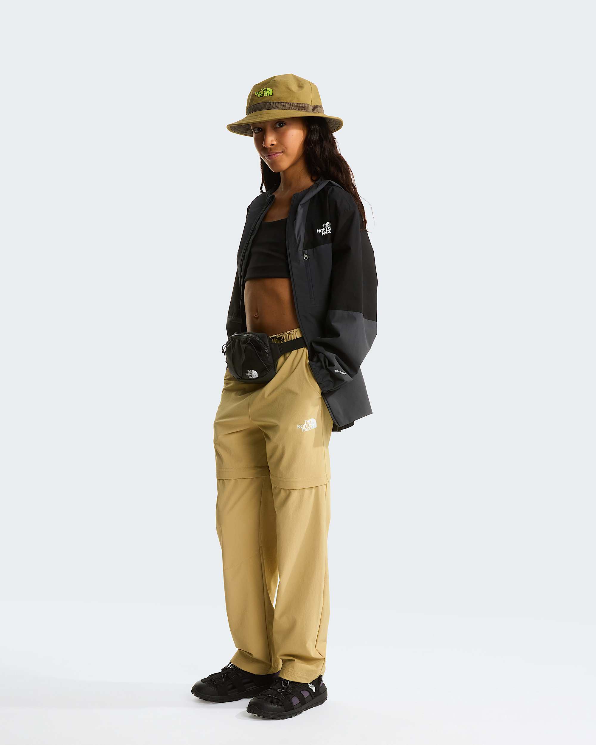 Teens Lightweight Convertible Hiking Trousers TNF ALT9