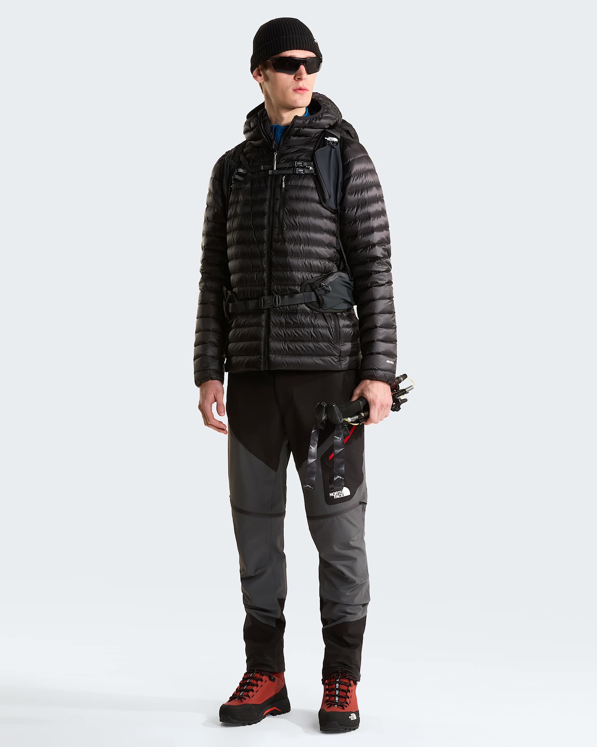 Mens Bettaforca Lightweight Down Hooded Jacket TNF alt1