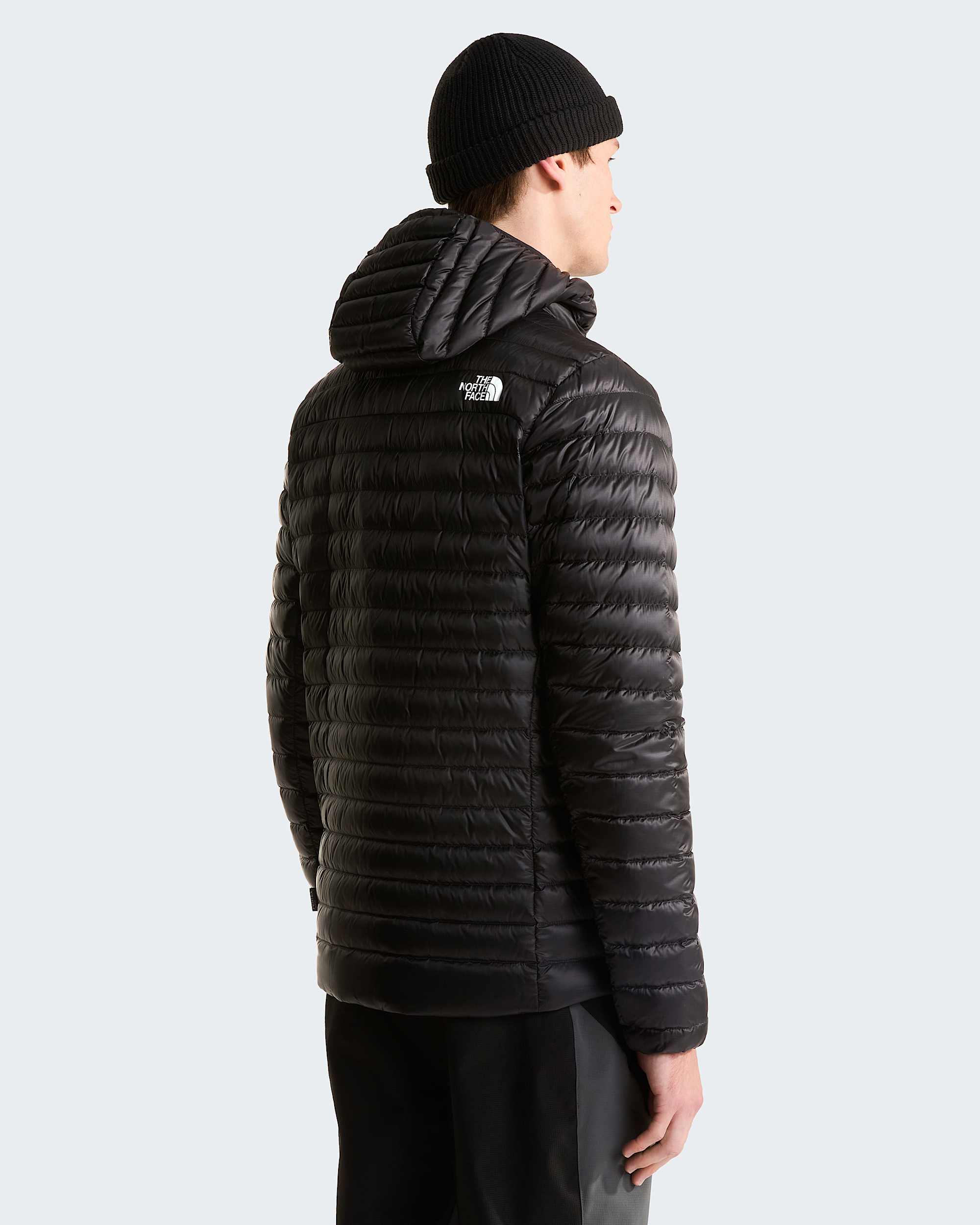 Mens Bettaforca Lightweight Down Hooded Jacket TNF alt3