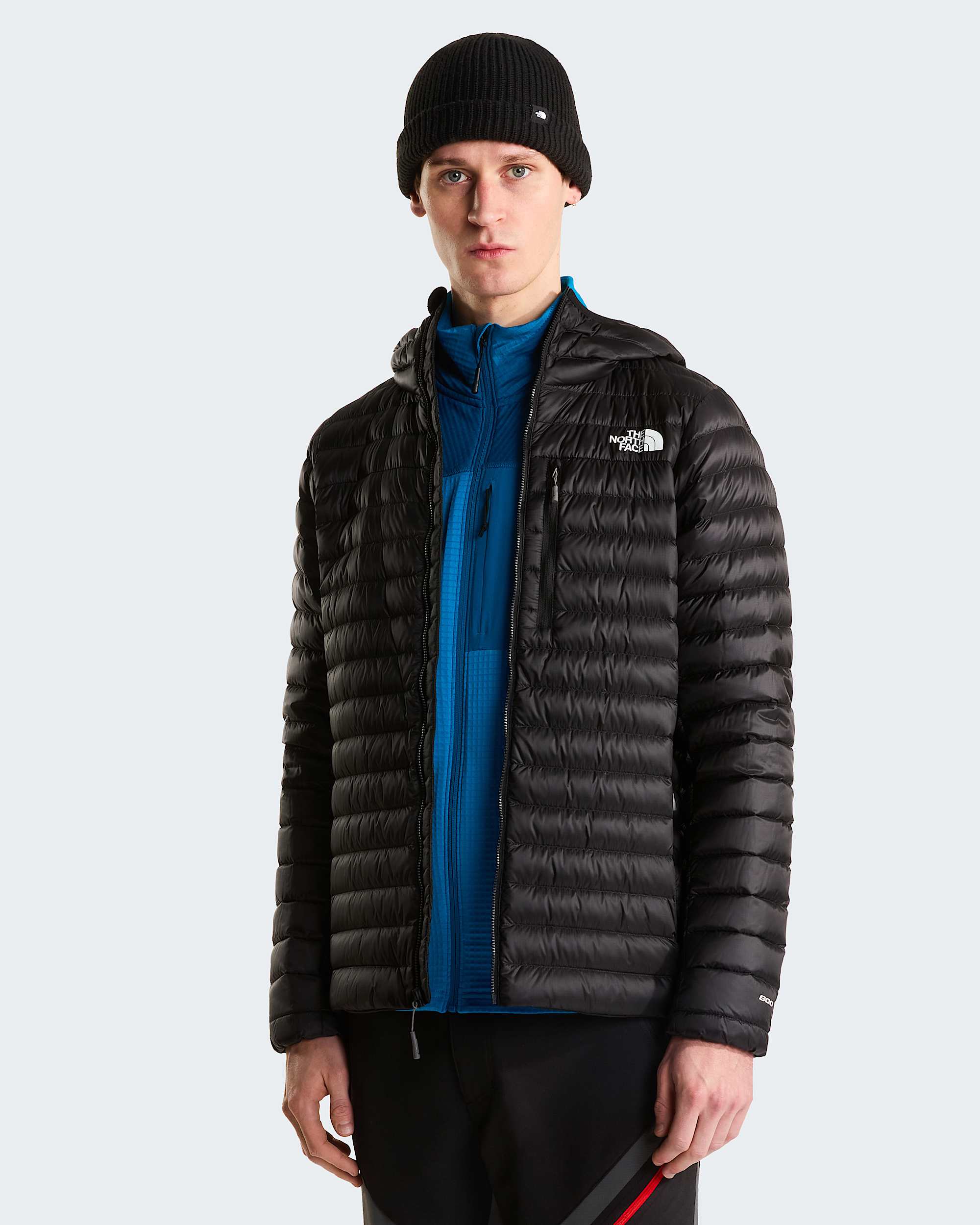 Mens Bettaforca Lightweight Down Hooded Jacket TNF alt4