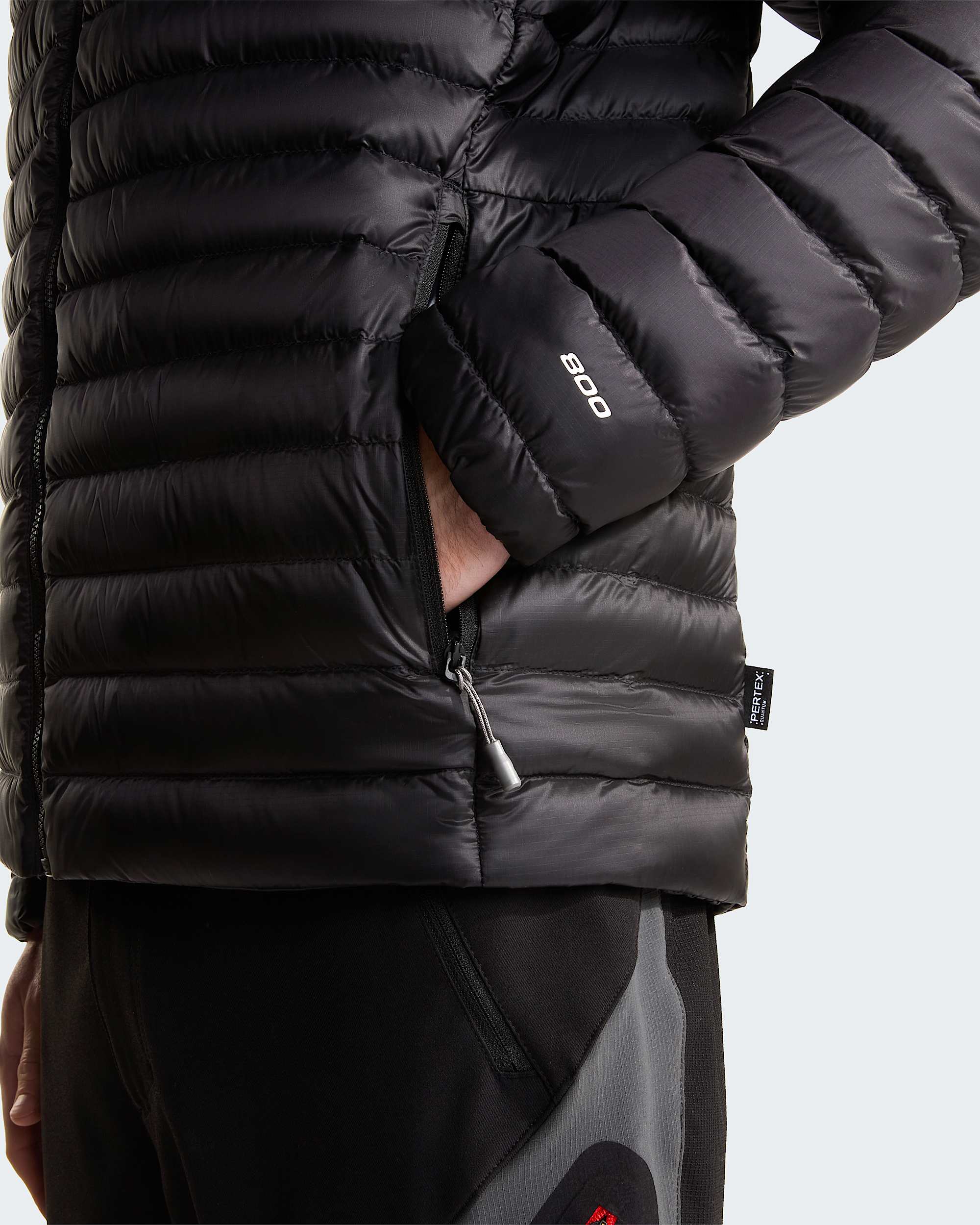 Mens Bettaforca Lightweight Down Hooded Jacket TNF alt6