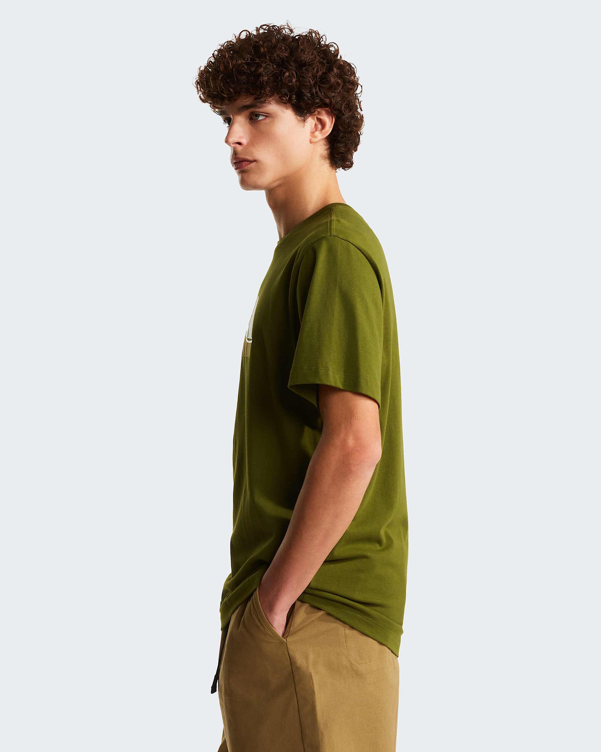 Mountain Line normal geschnittenes TShirt mit Grafik fr Herren TNF ALT2
