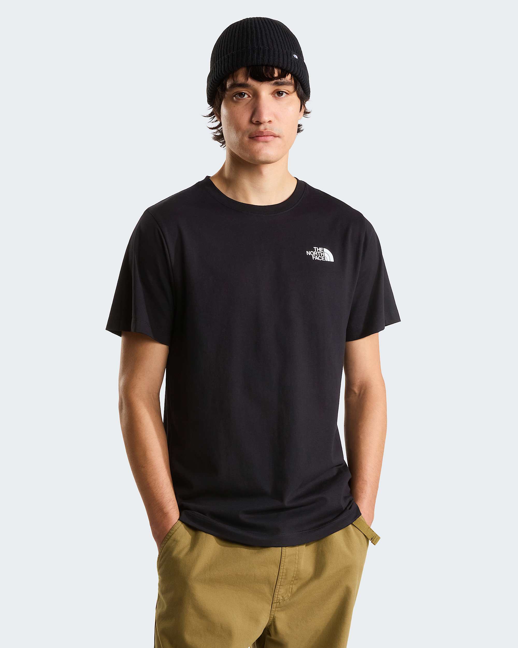 Camiseta grfica recta Half Dome Photo para hombre TNF alt1