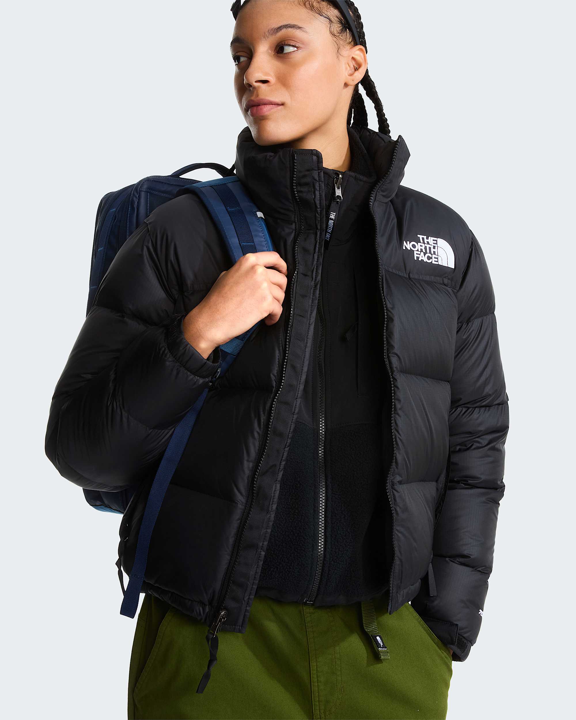 Giacca 1996 Retro Nuptse da donna TNF TNF BlackRecycled Down ALT11