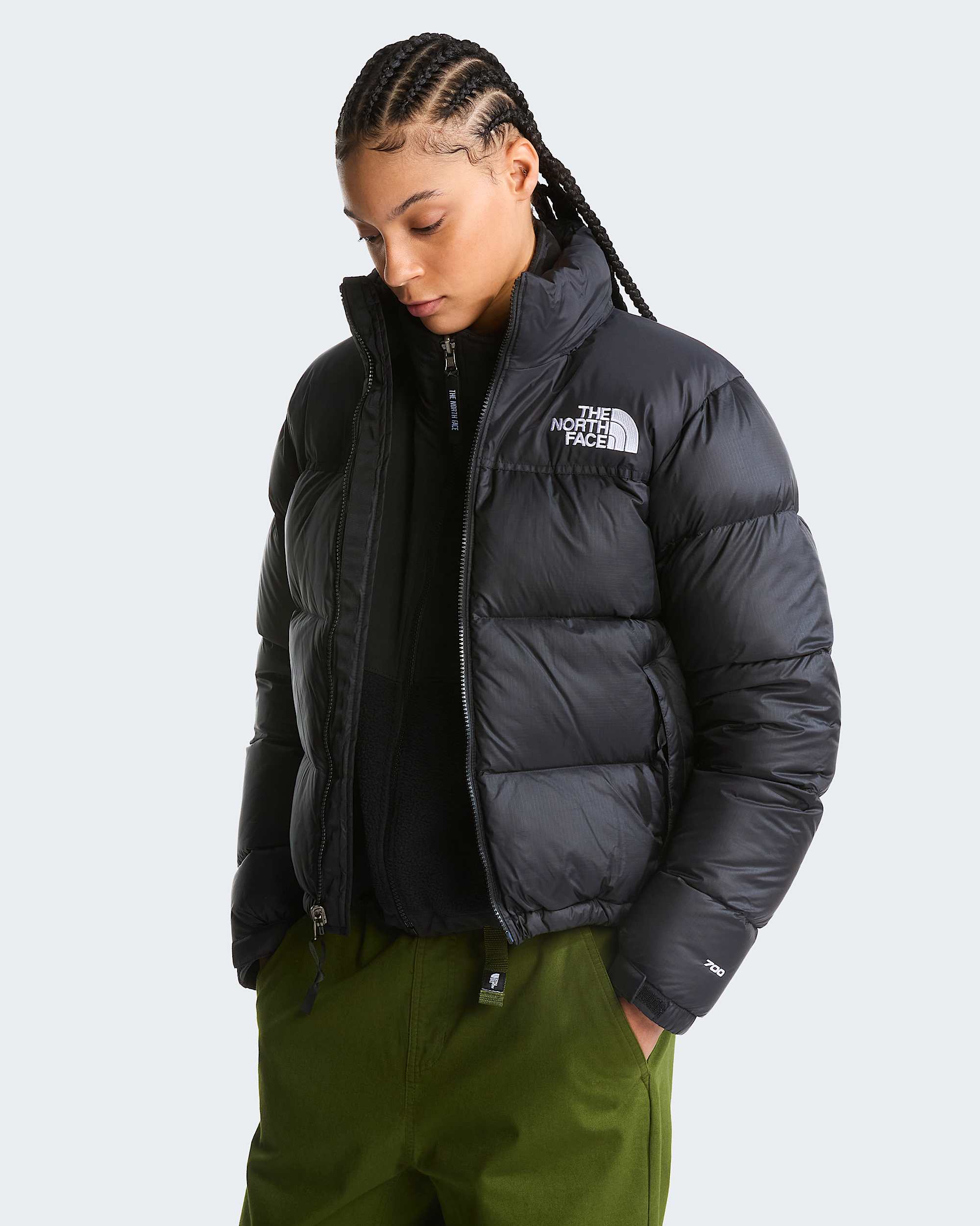 Giacca 1996 Retro Nuptse da donna TNF TNF BlackRecycled Down ALT4
