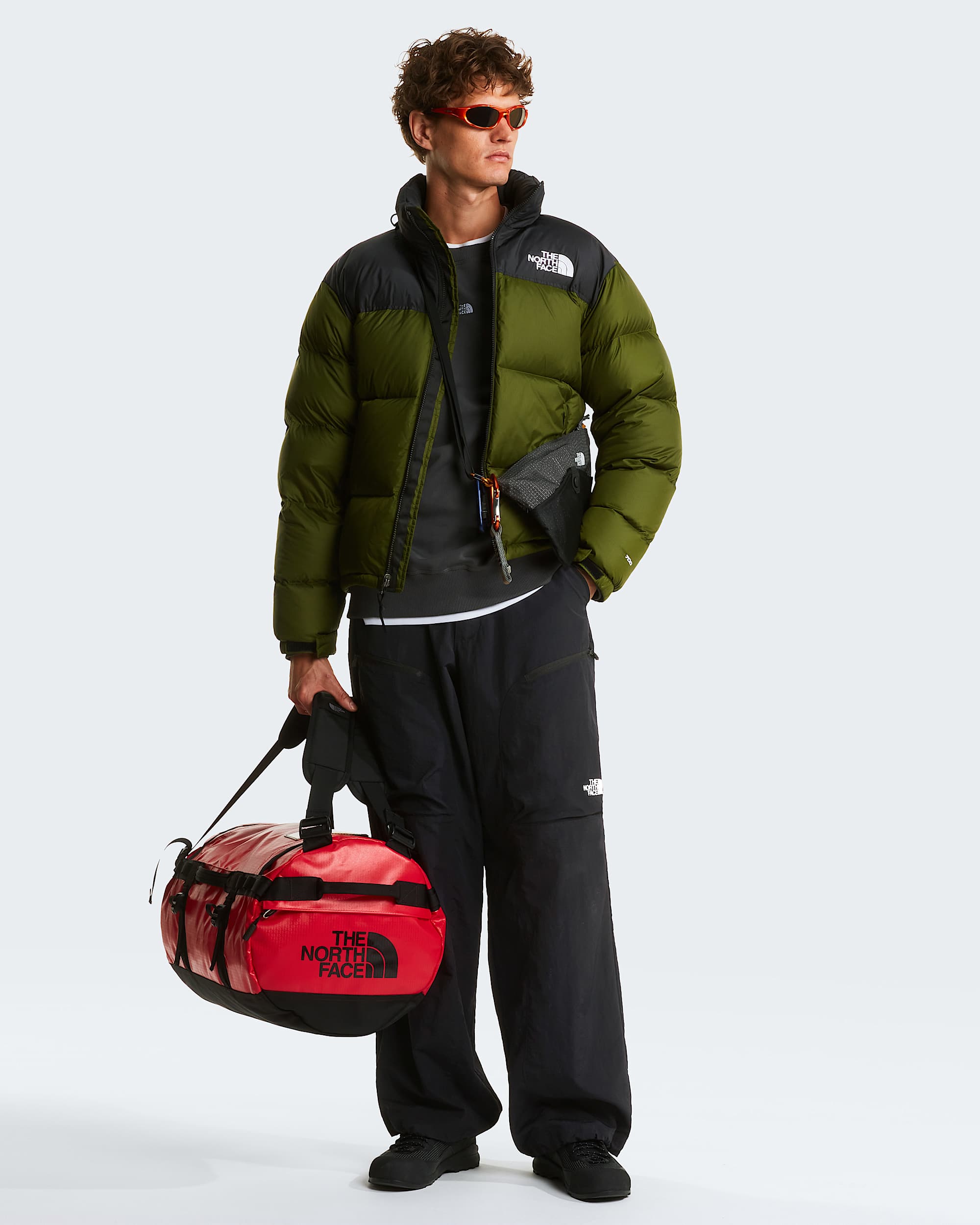 Sac duffel Base Camp 50L  S TNF TNF RedTNF BlackNPF ALT7