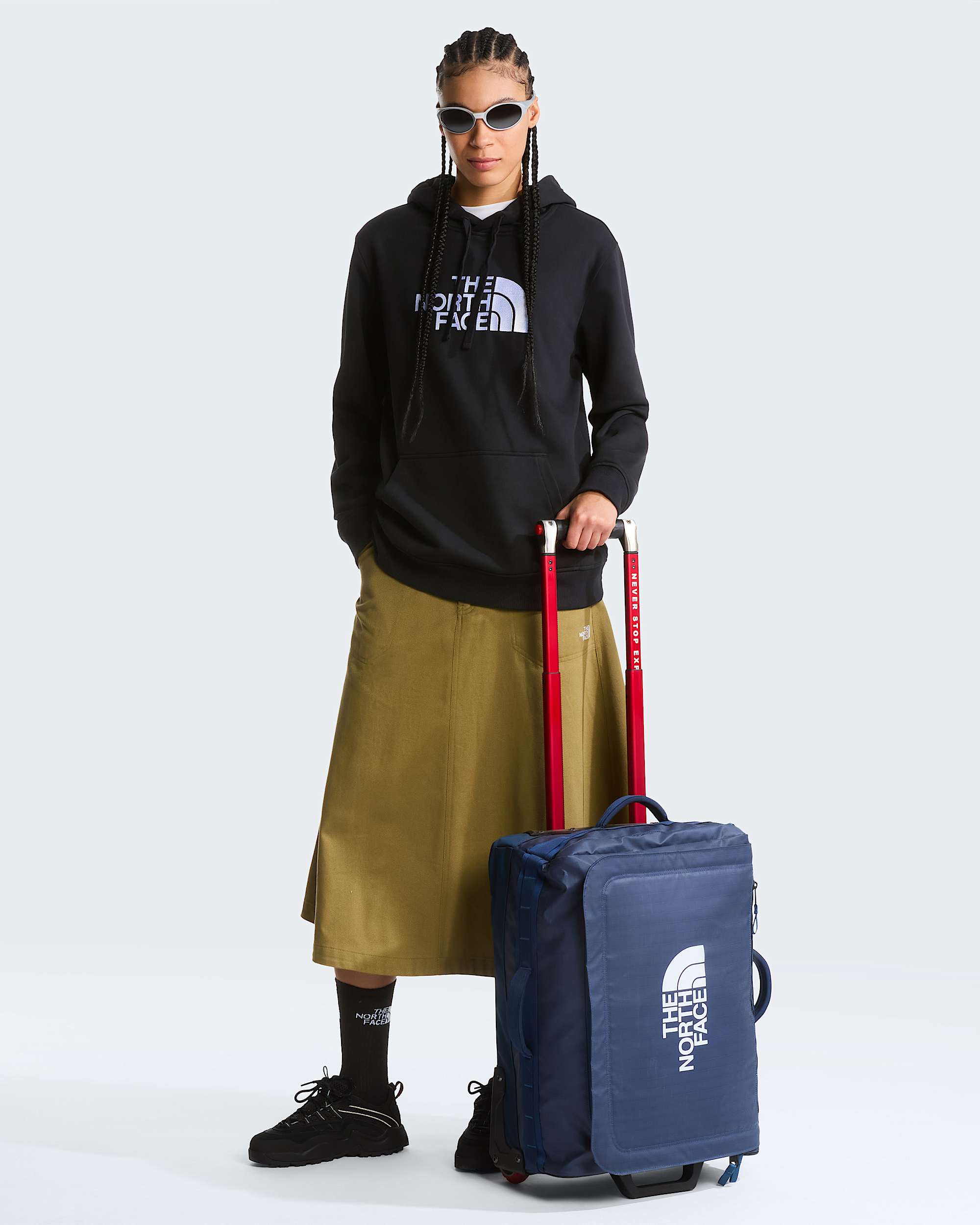 Sac de voyage Base Camp Roller 54 cm TNF Shady BlueSummit Navy ALT1