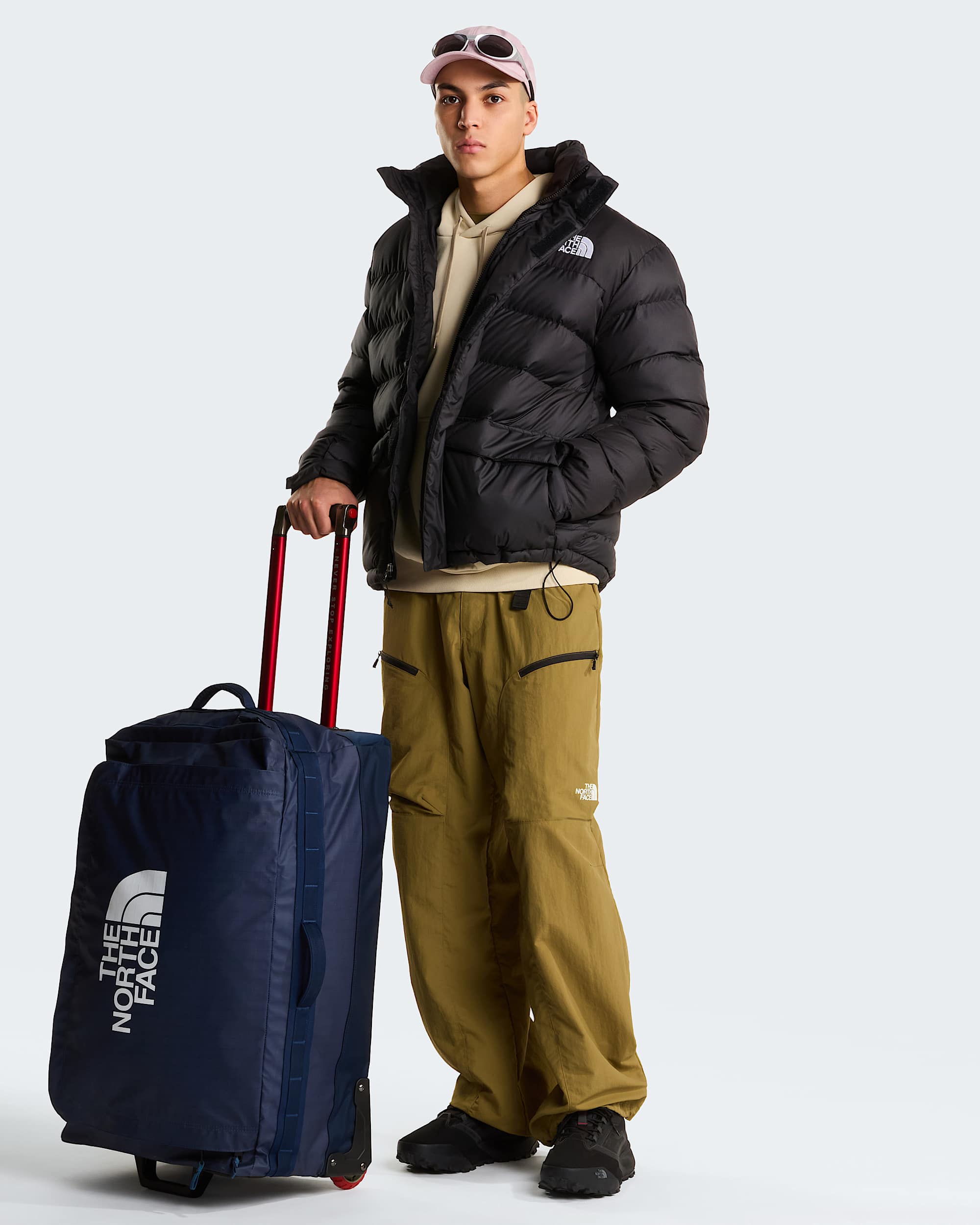 Maleta con ruedas Base Camp Voyager 29 TNF Shady BlueSummit Navy ALT1