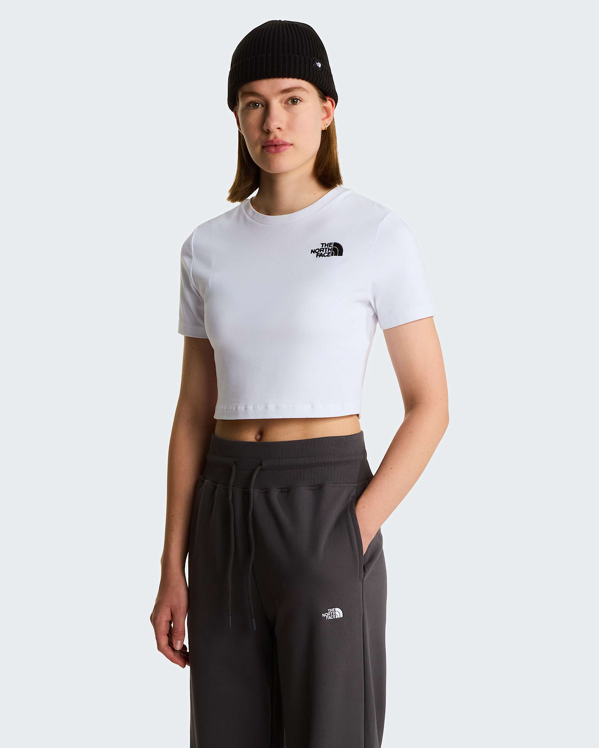 Cropped Tshirt voor dames TNF HERO