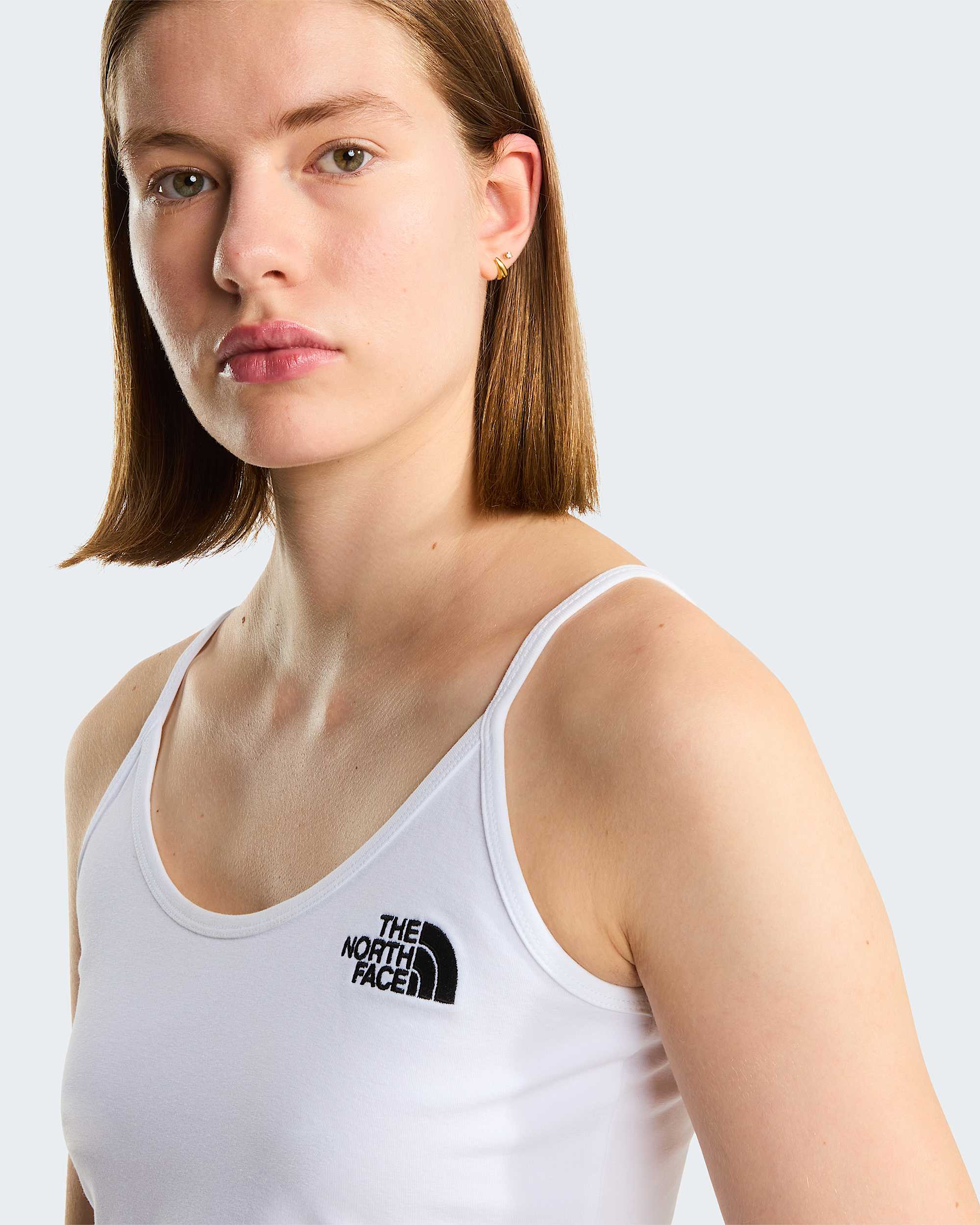 Womens Cropped Tank Top TNF ALT4