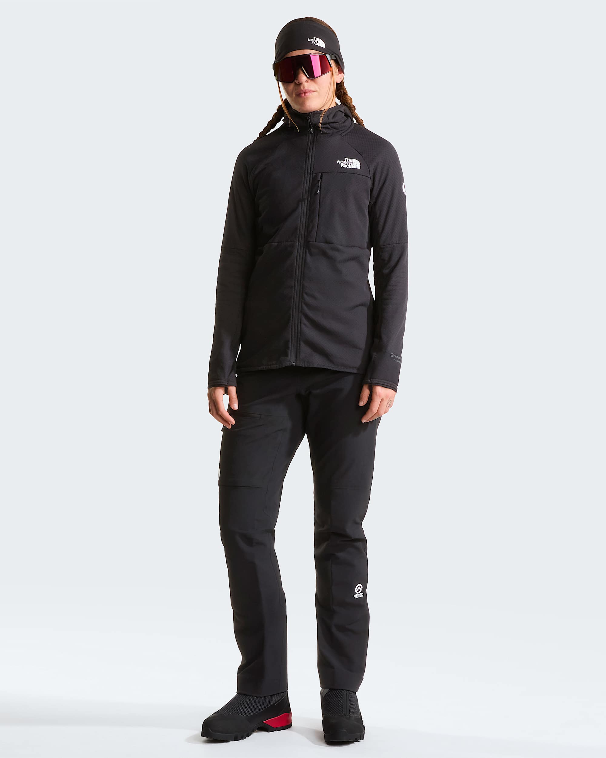 Womens Summit Series FUTUREFLEECE Hoodie TNF ALT1
